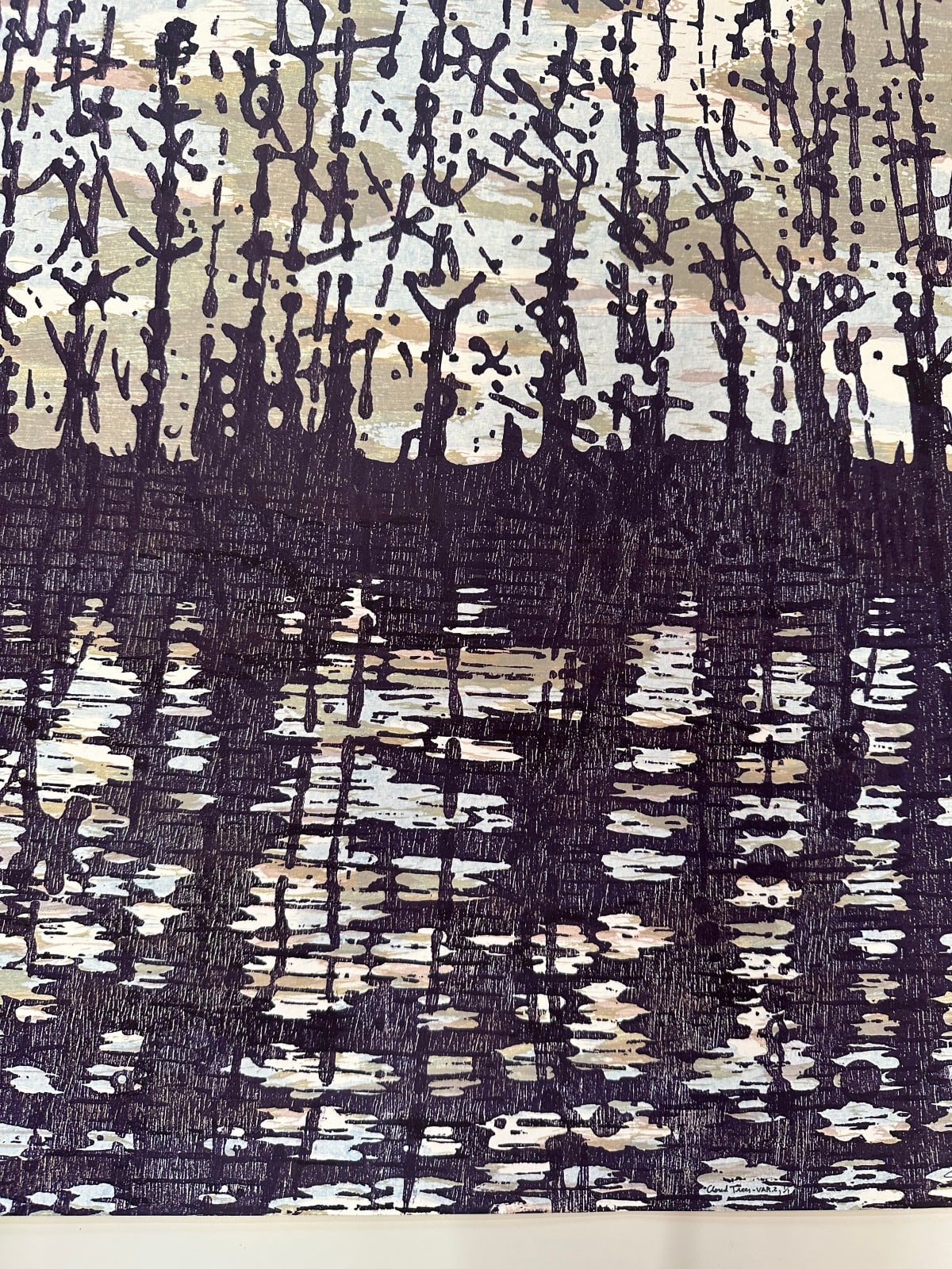 Eve Stockton, Clouds Trees variation 2, 2017