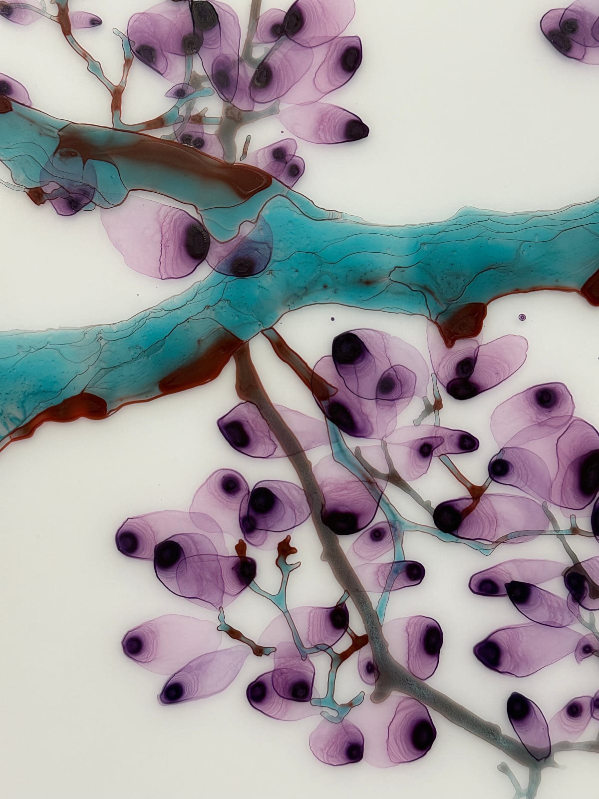 Jackie Battenfield, Aria (turquoise), 2023