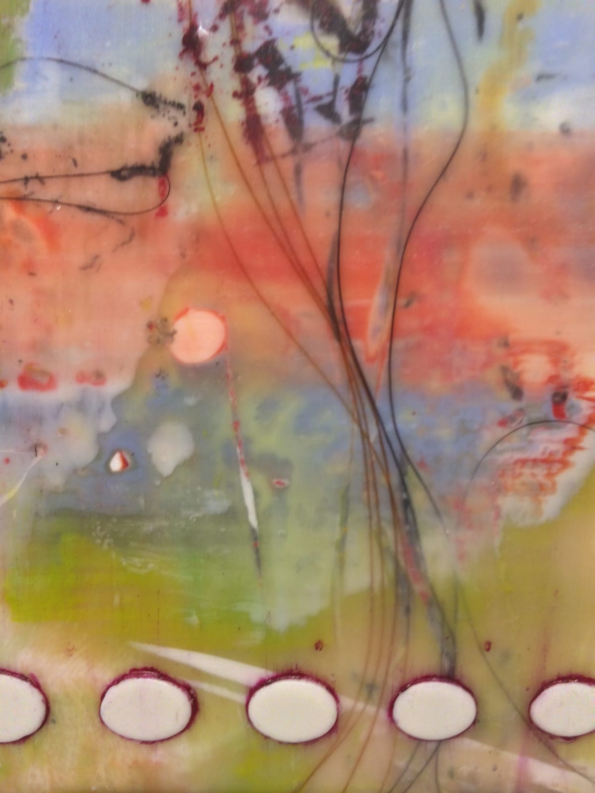 Lorraine Glessner, Red Rain, 2015