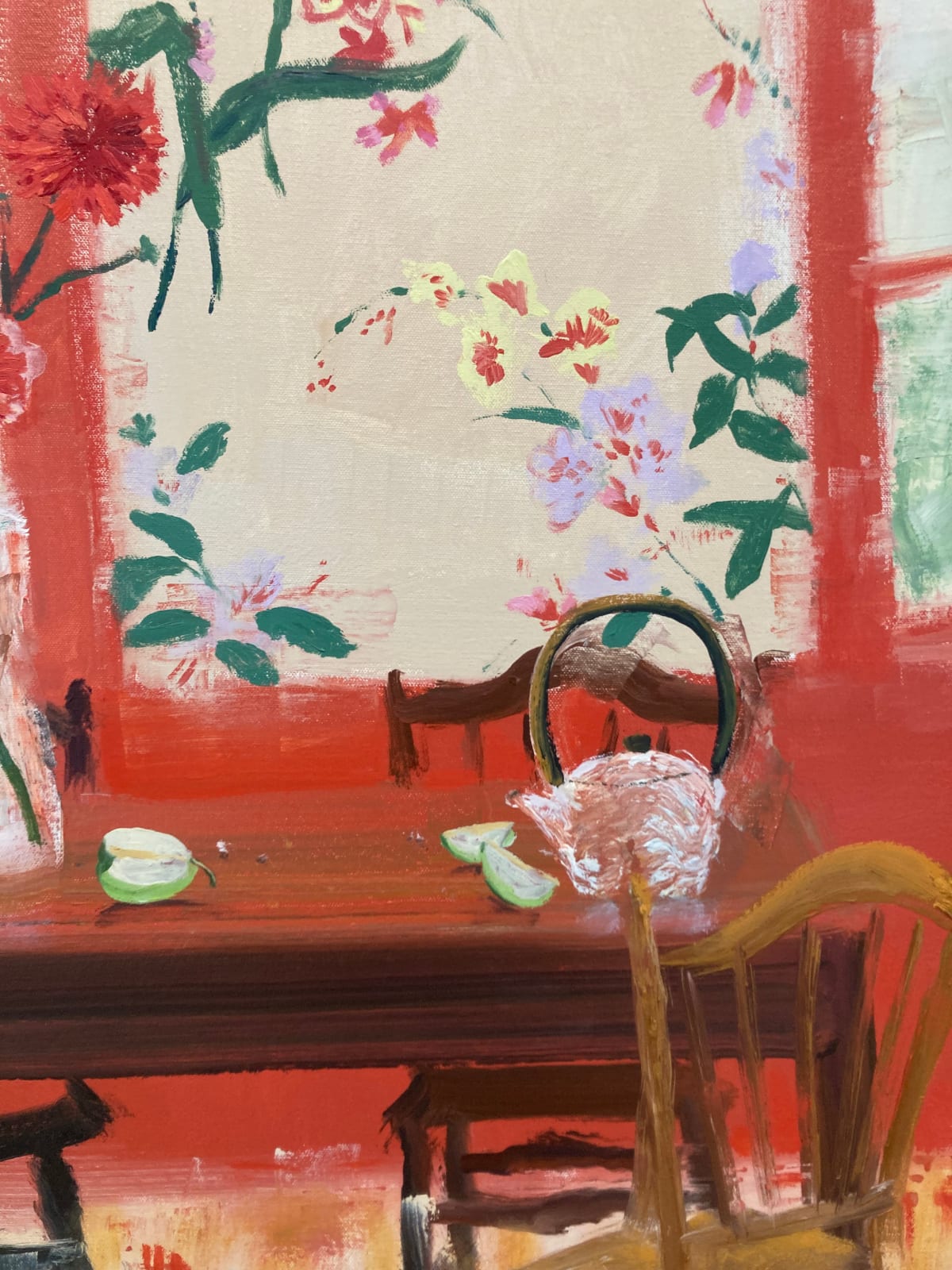 Melanie Parke, Red Tea, 2021