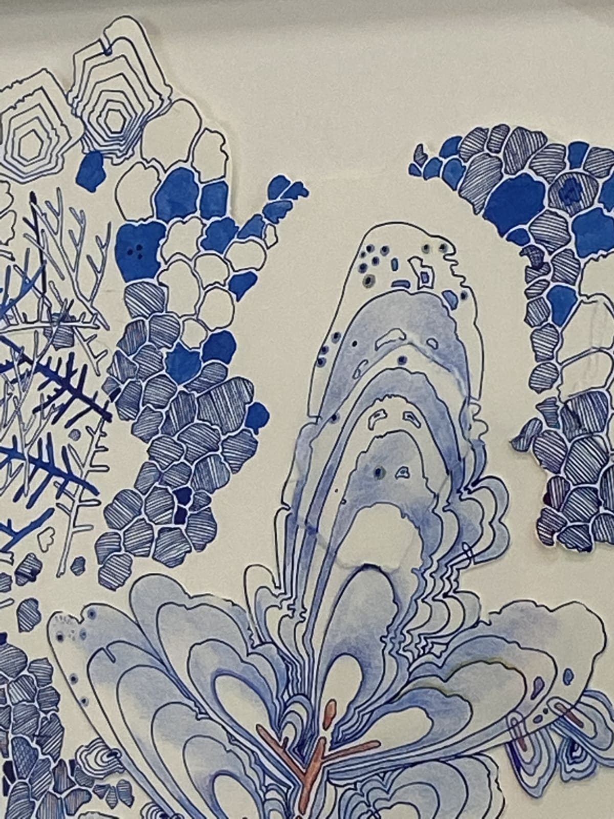 Sarah Morejohn, Falling Through Spring, 2020