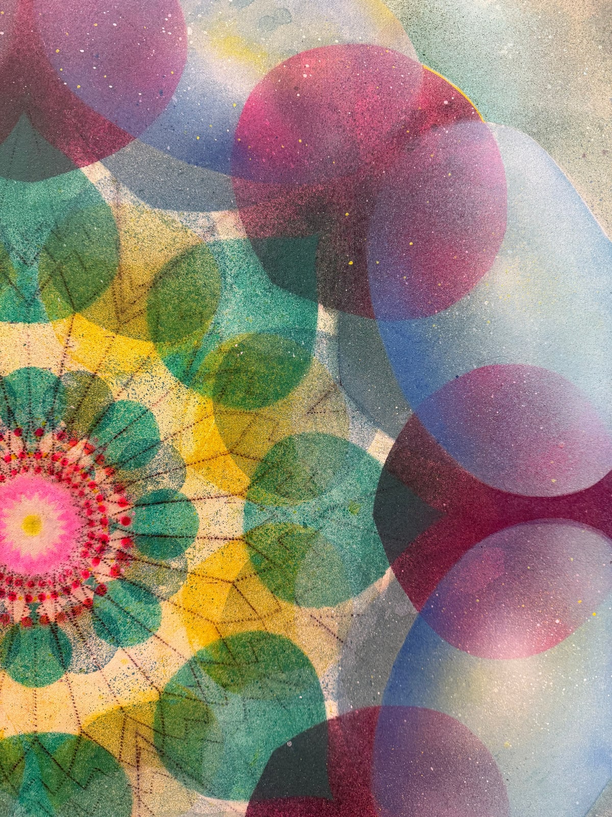 Mary Judge, Kaleidoscope Pop Green Blend, 2025