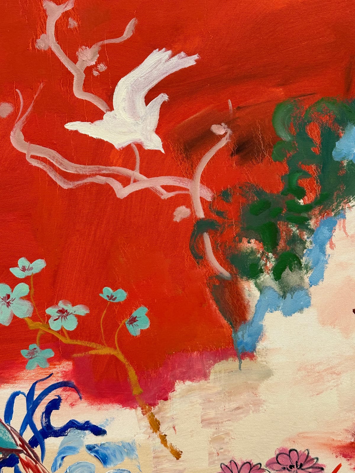 Melanie Parke, Flying Aster, 2024