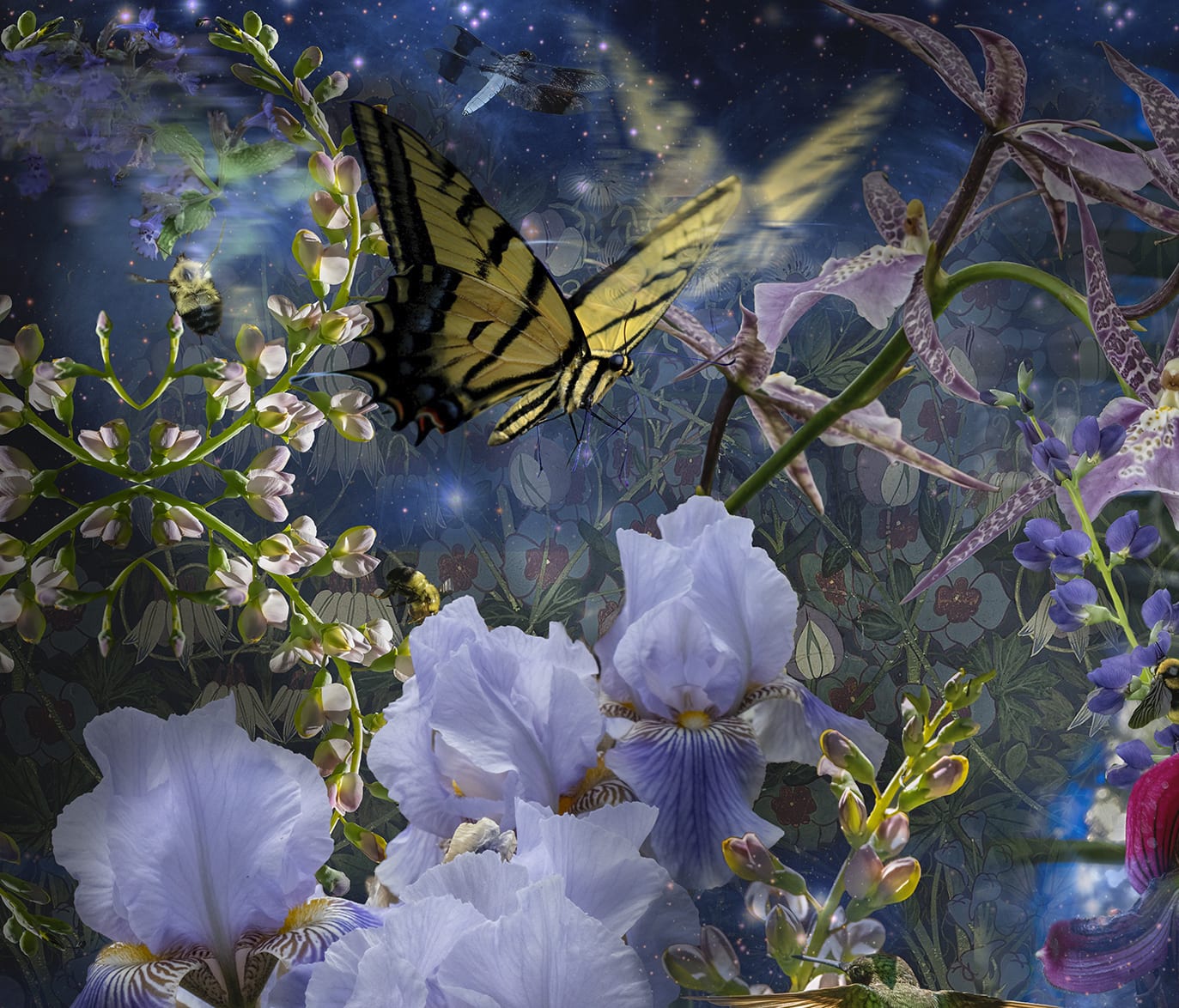 Lisa A. Frank, These are the Flowers that Seek the Skies..., 2020