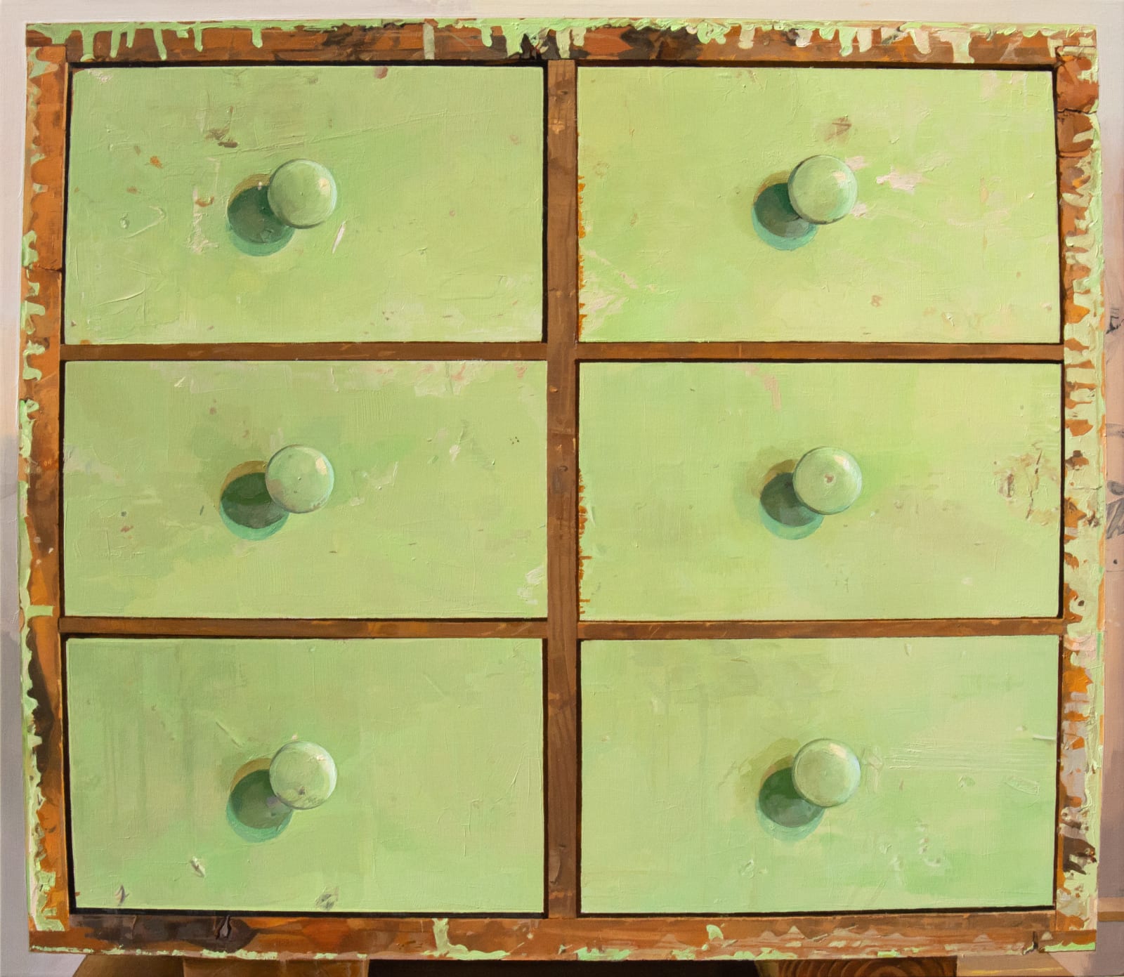Brett Eberhardt, Green Drawers, 2020