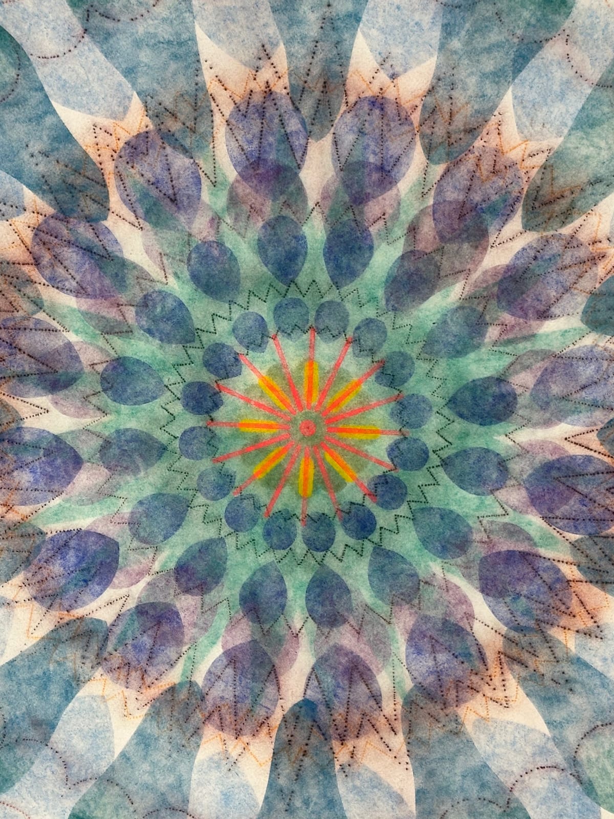 Mary Judge, Watermill Pinwheel W06, 2023