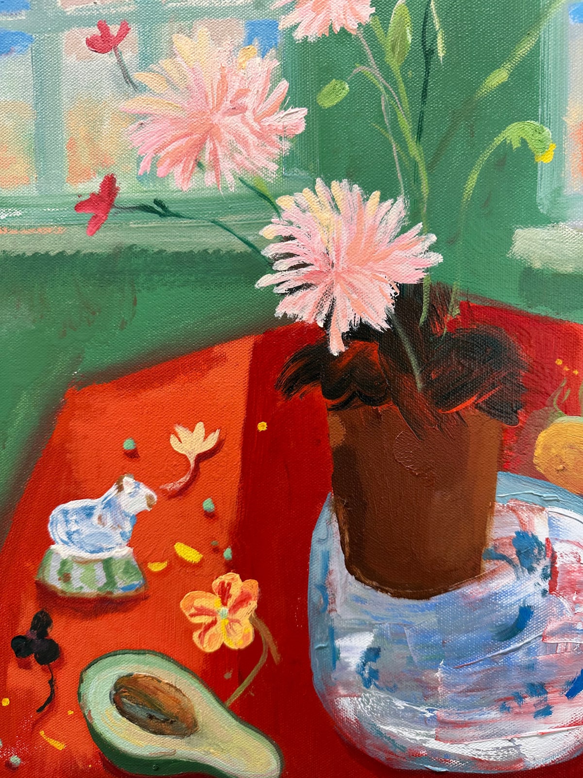 Melanie Parke, Porcelain Red, 2024