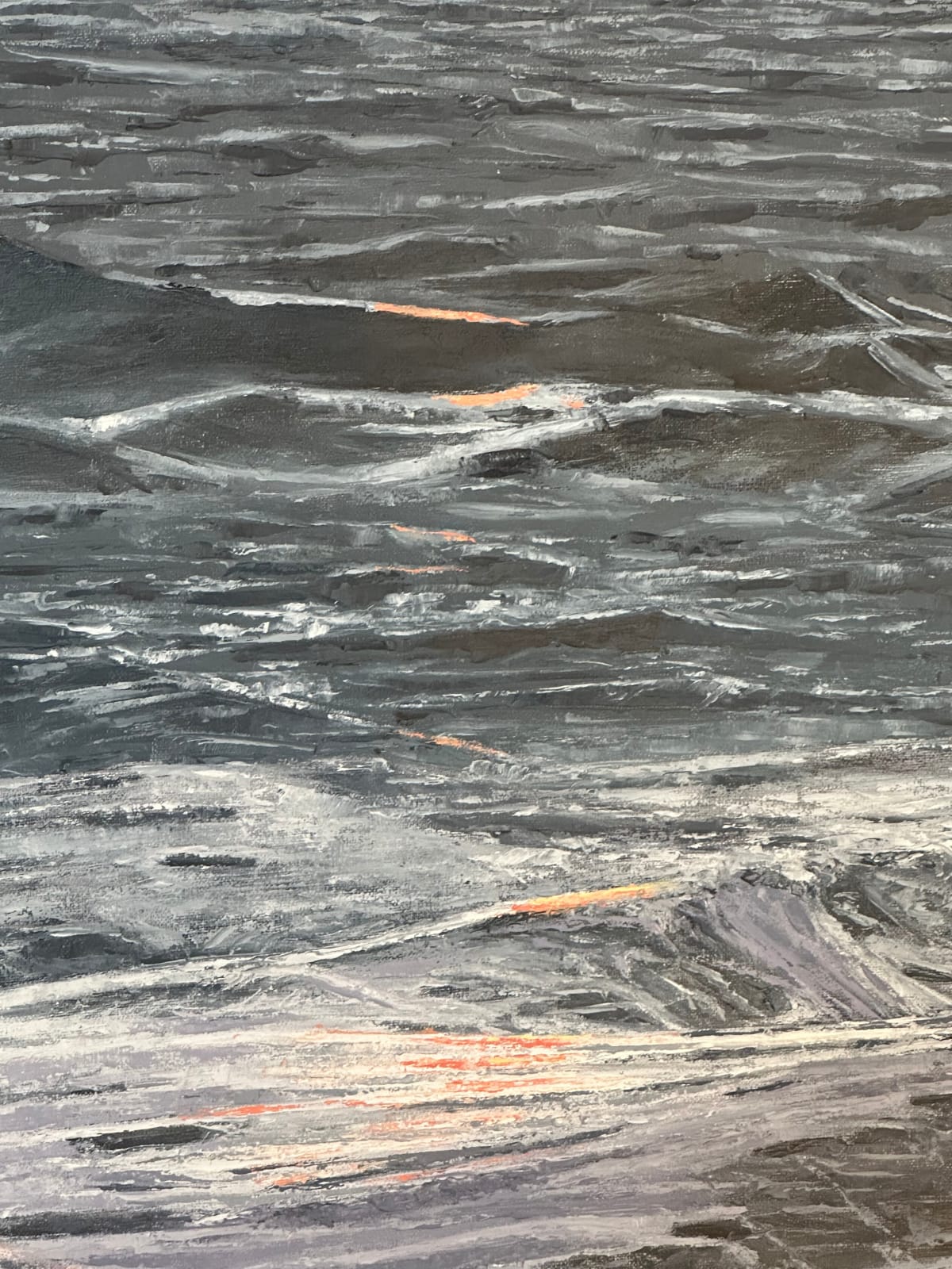 Thomas Sarrantonio, Seascape with Sunrise, 2024