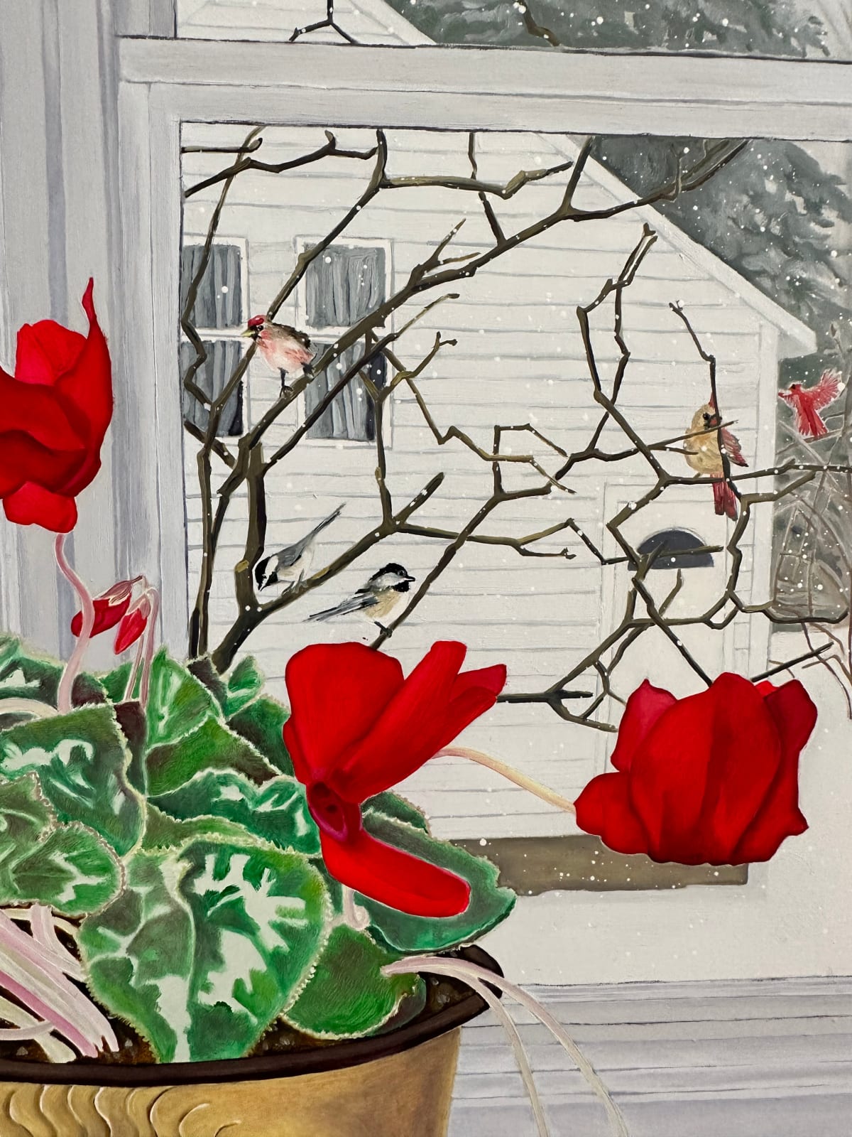 Amanda Acker, Winter Birds, 2023