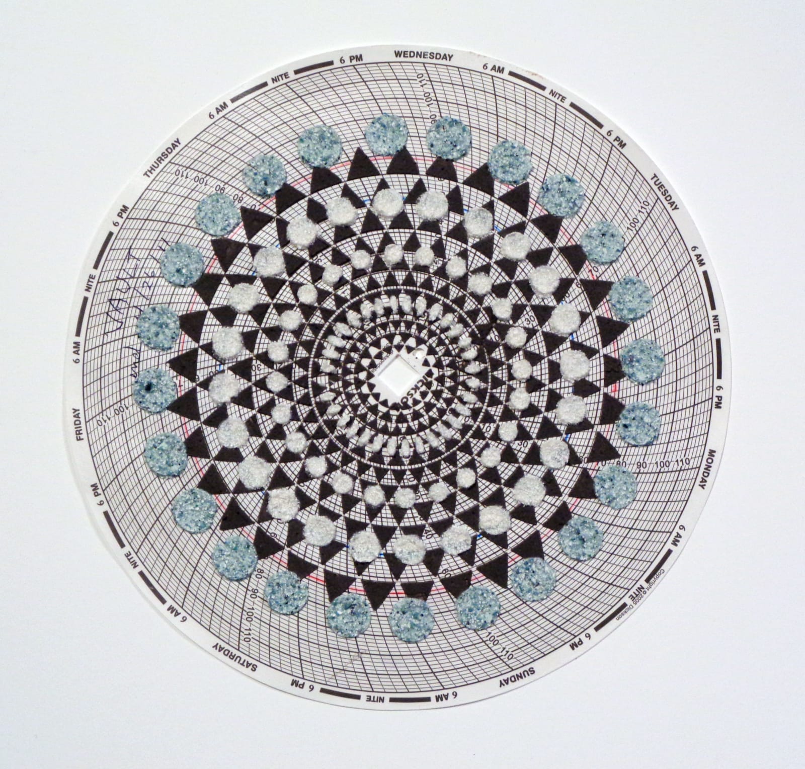 Eleanor White, Graph Mandala 012, 2018