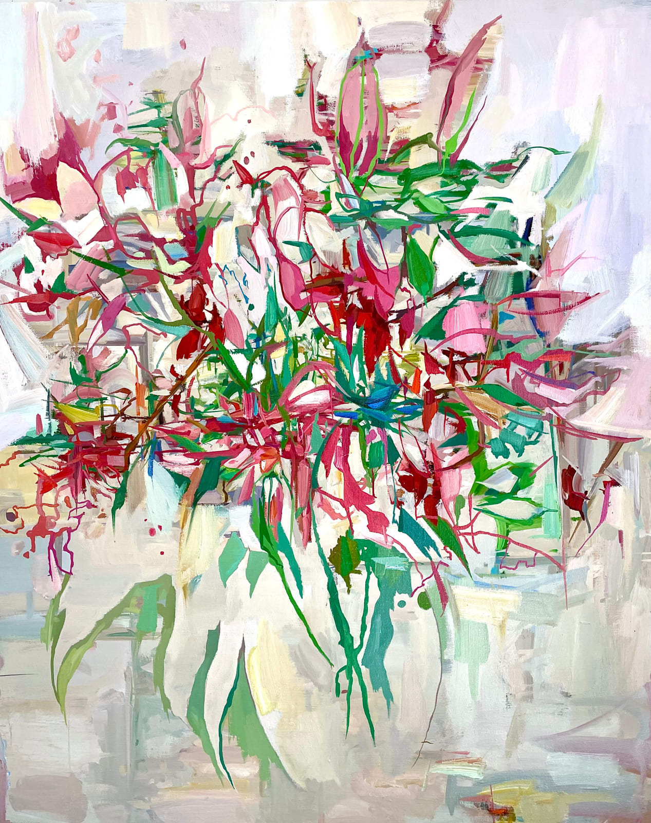 Francis Sills, Stargazer Lilies (after image), 2025