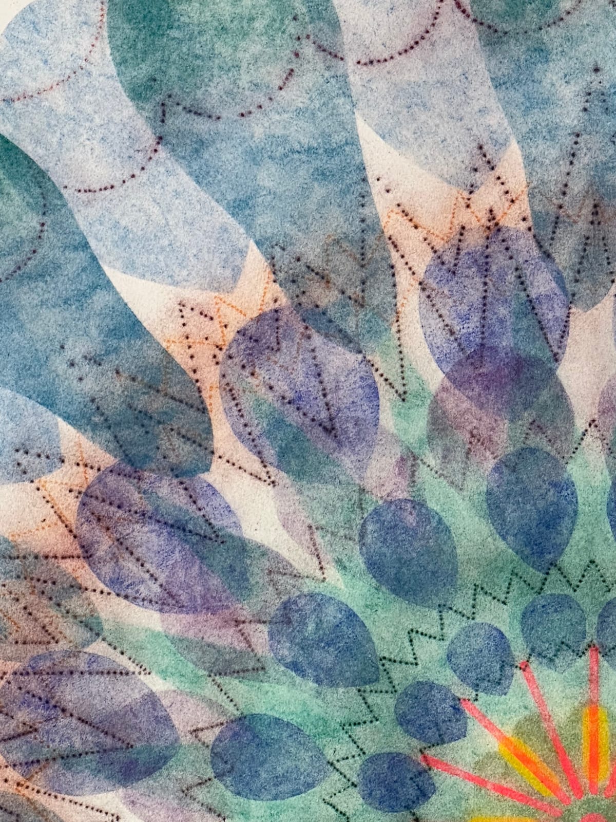 Mary Judge, Watermill Pinwheel W06, 2023