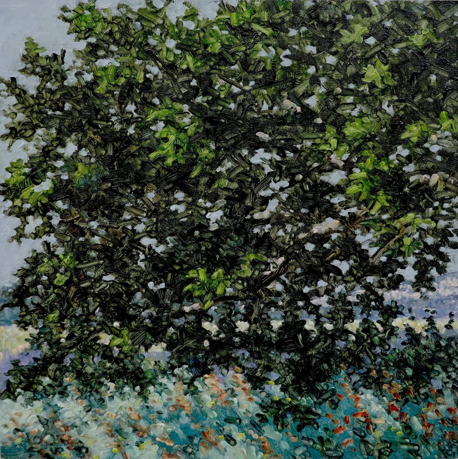 Thomas Sarrantonio, Field Painting July 15, 2022