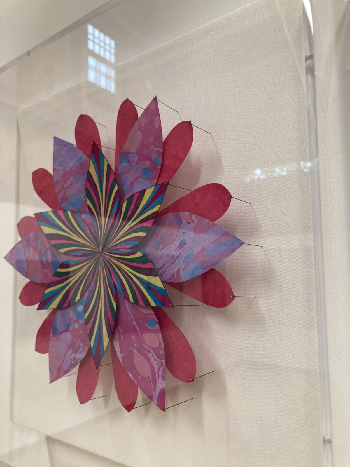 Jill Parisi, Triple Shooting Star Flower (Purple), 2021