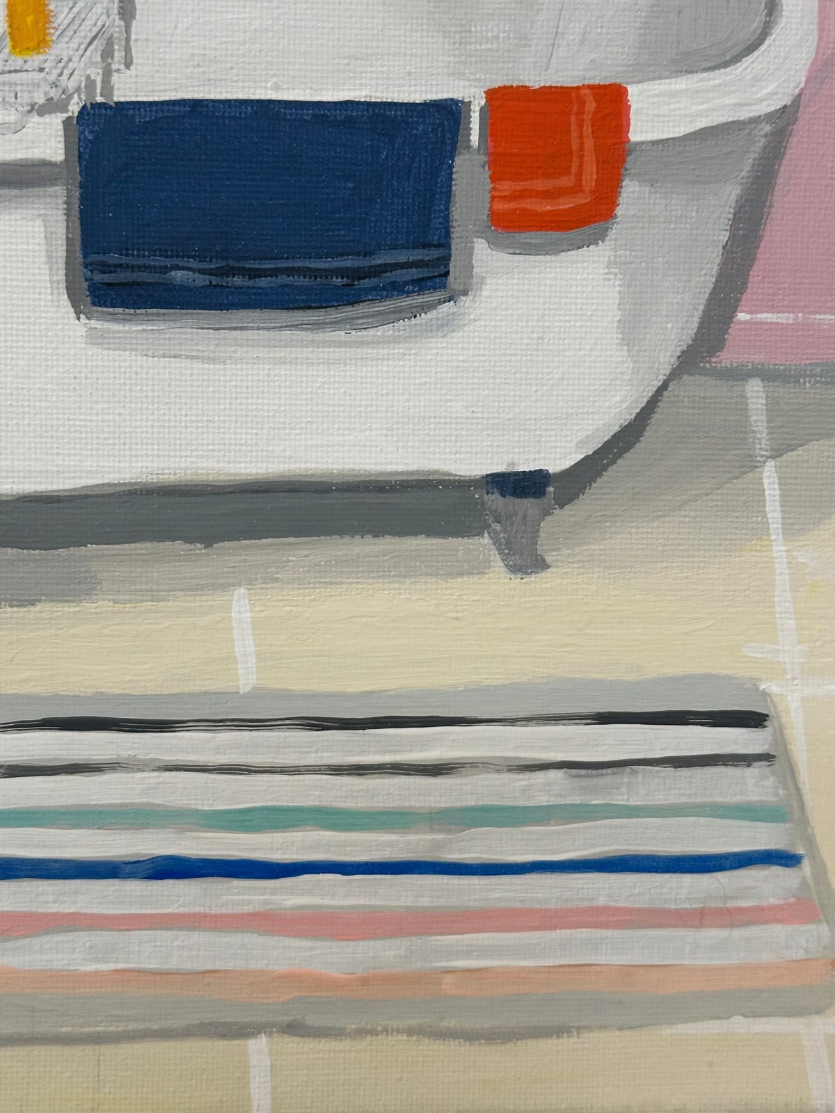 Polly Shindler, Pink Bathroom with Clawfoot Tub, 2020