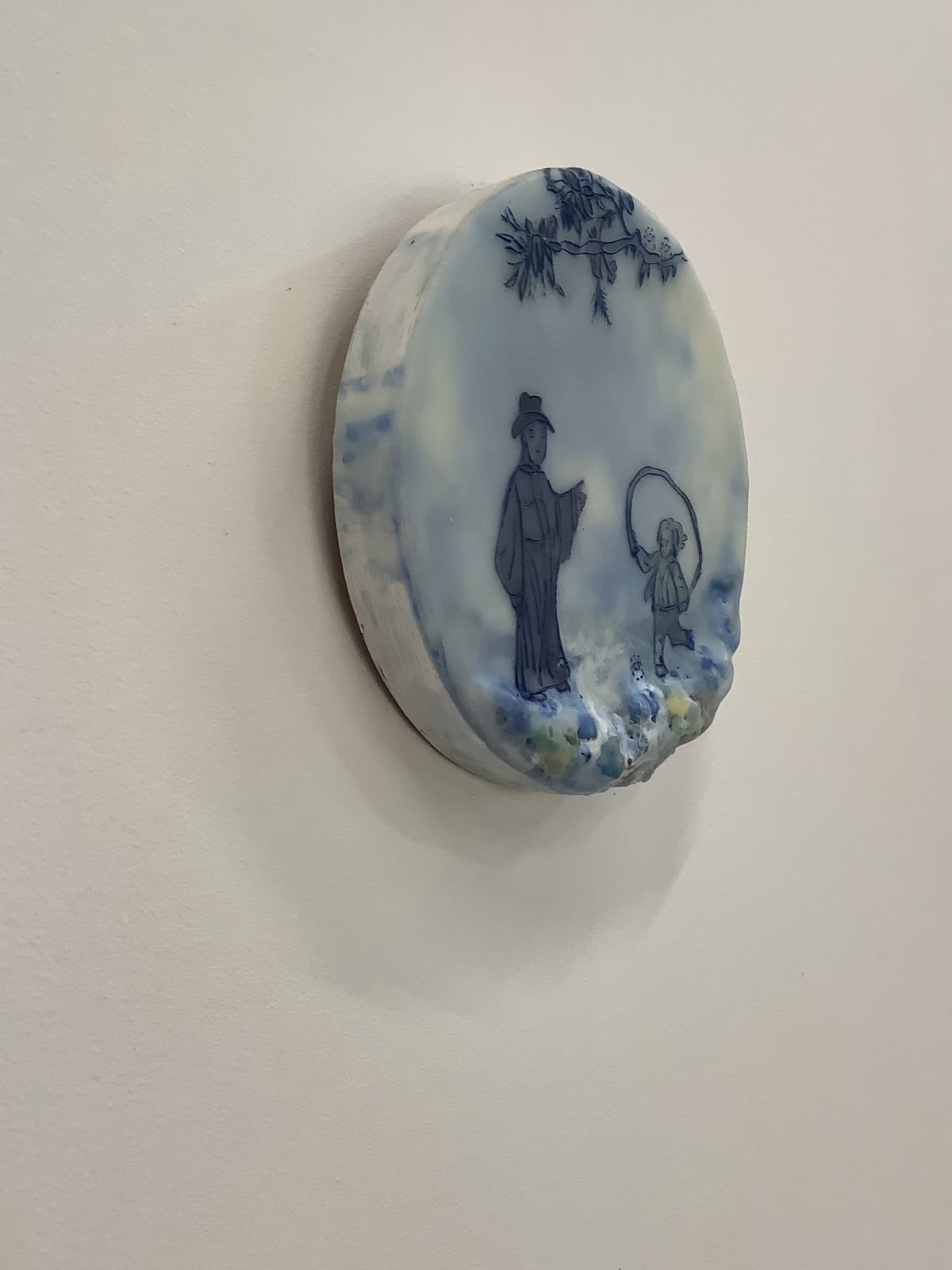 Cecile Chong, Jump In (in blue), 2019