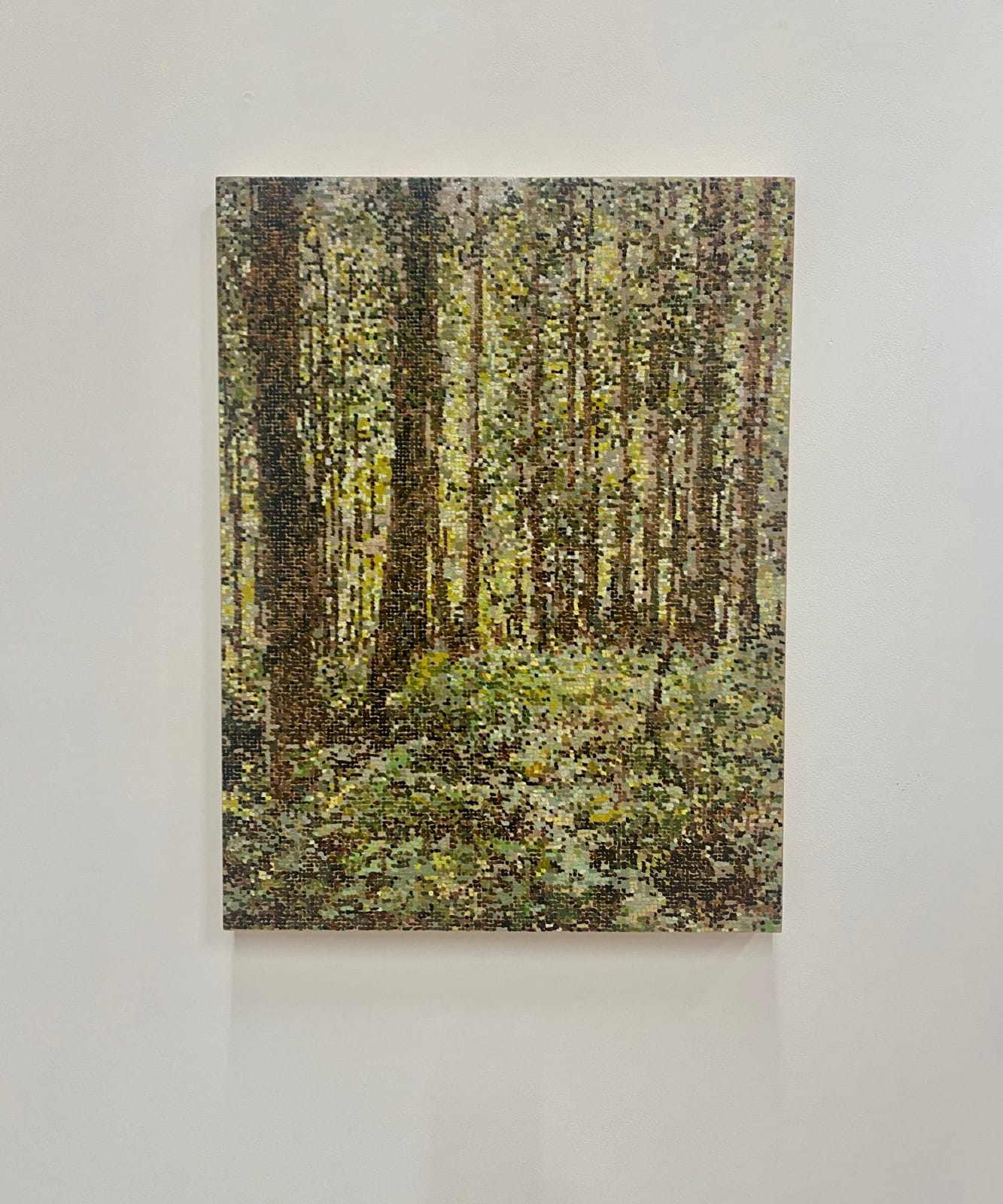 Kirstin Lamb, Dappled Green Forest, 2022