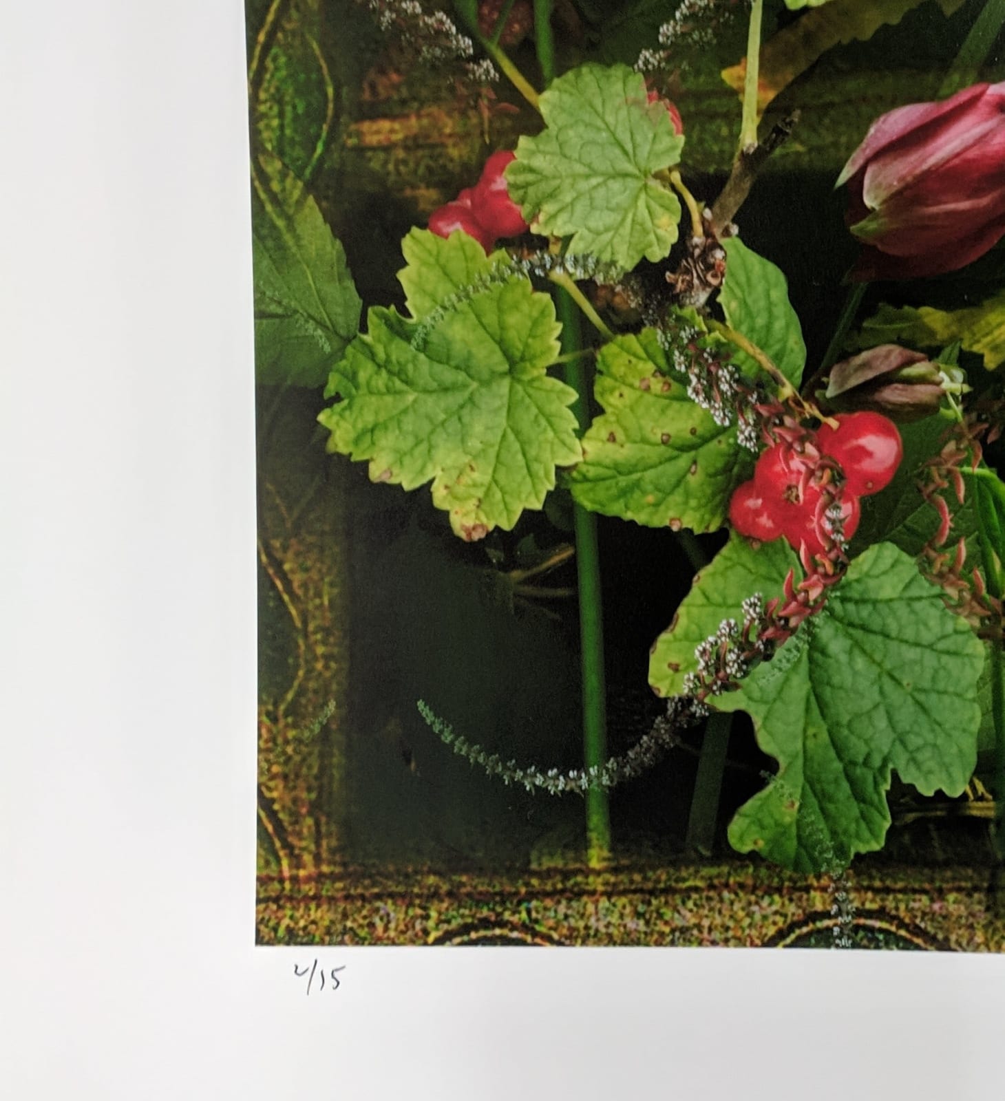 Lisa A. Frank, Nature's First Green is Gold..., 2018