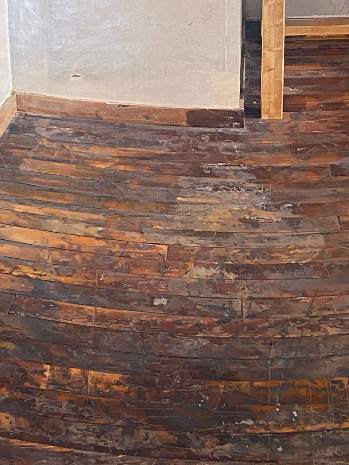 Brett Eberhardt, Studio Corner and Floor, 2018-'20