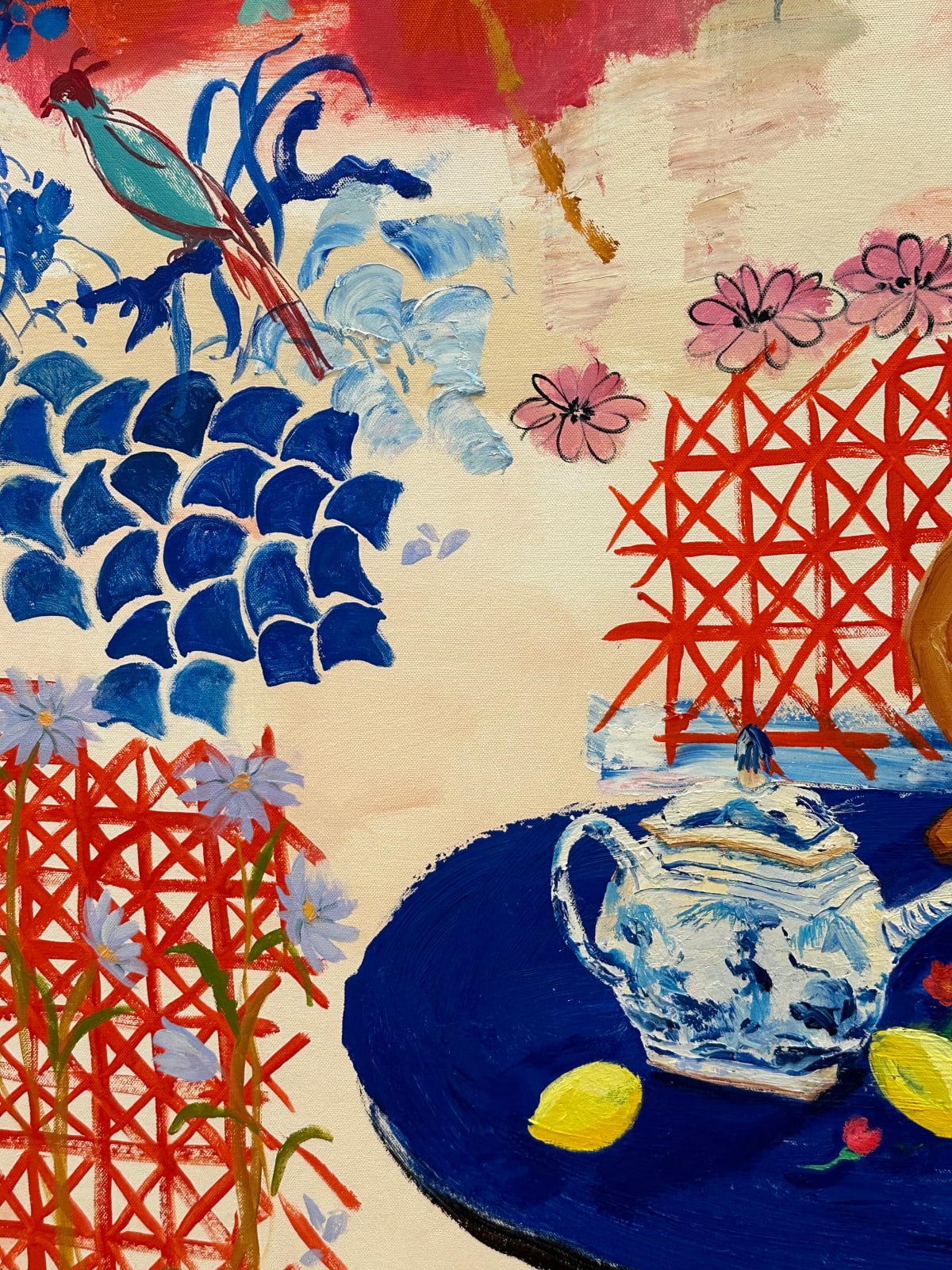 Melanie Parke, Flying Aster, 2024