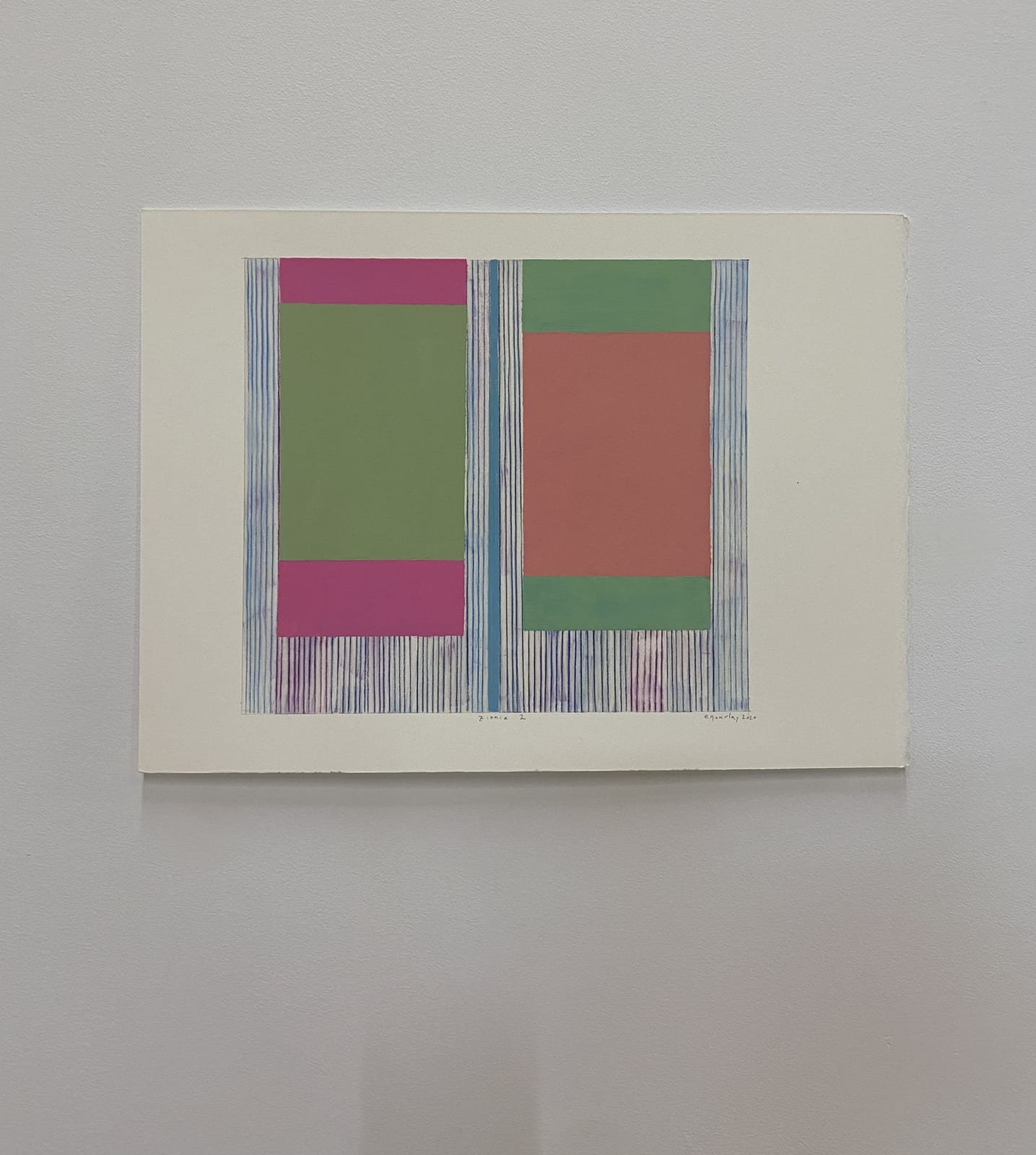 Elizabeth Gourlay (estate), Zinnia 2, 2020