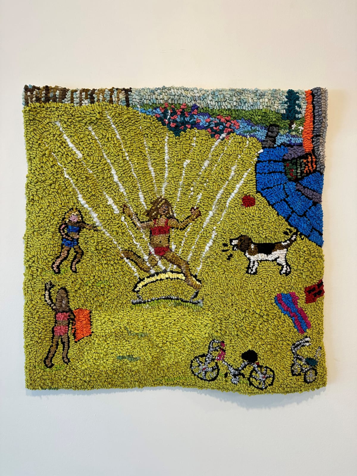 Mary Tooley Parker, Summer in the Burbs 1: Sprinkler, 2022
