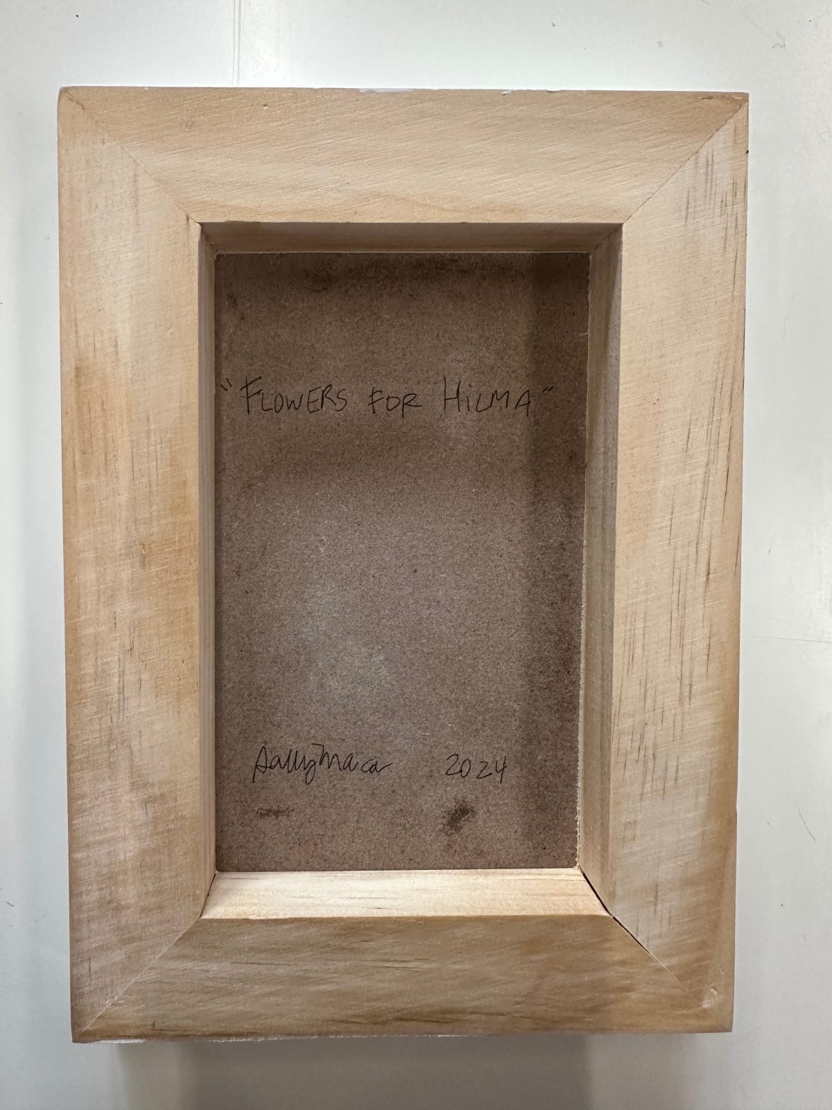 Sally Maca, Flowers for Hilma, 2024