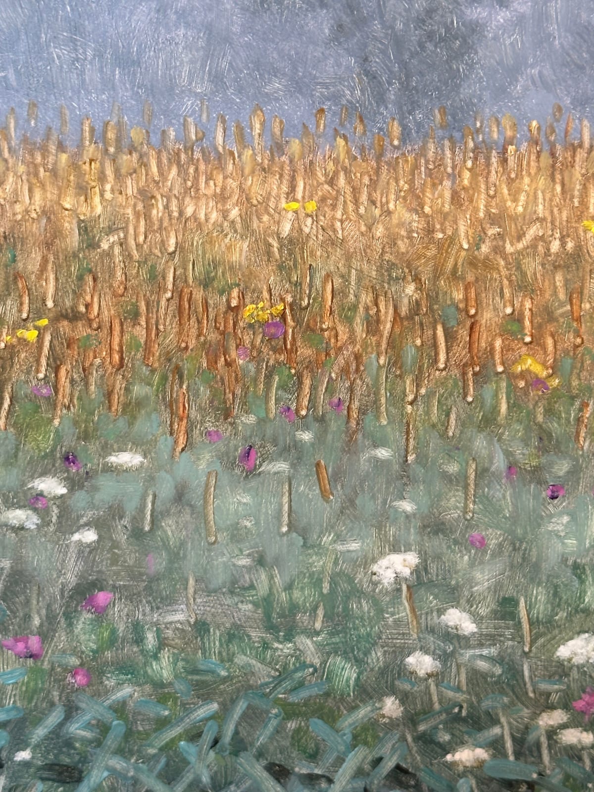 Thomas Sarrantonio, Field Painting September 6, 2023