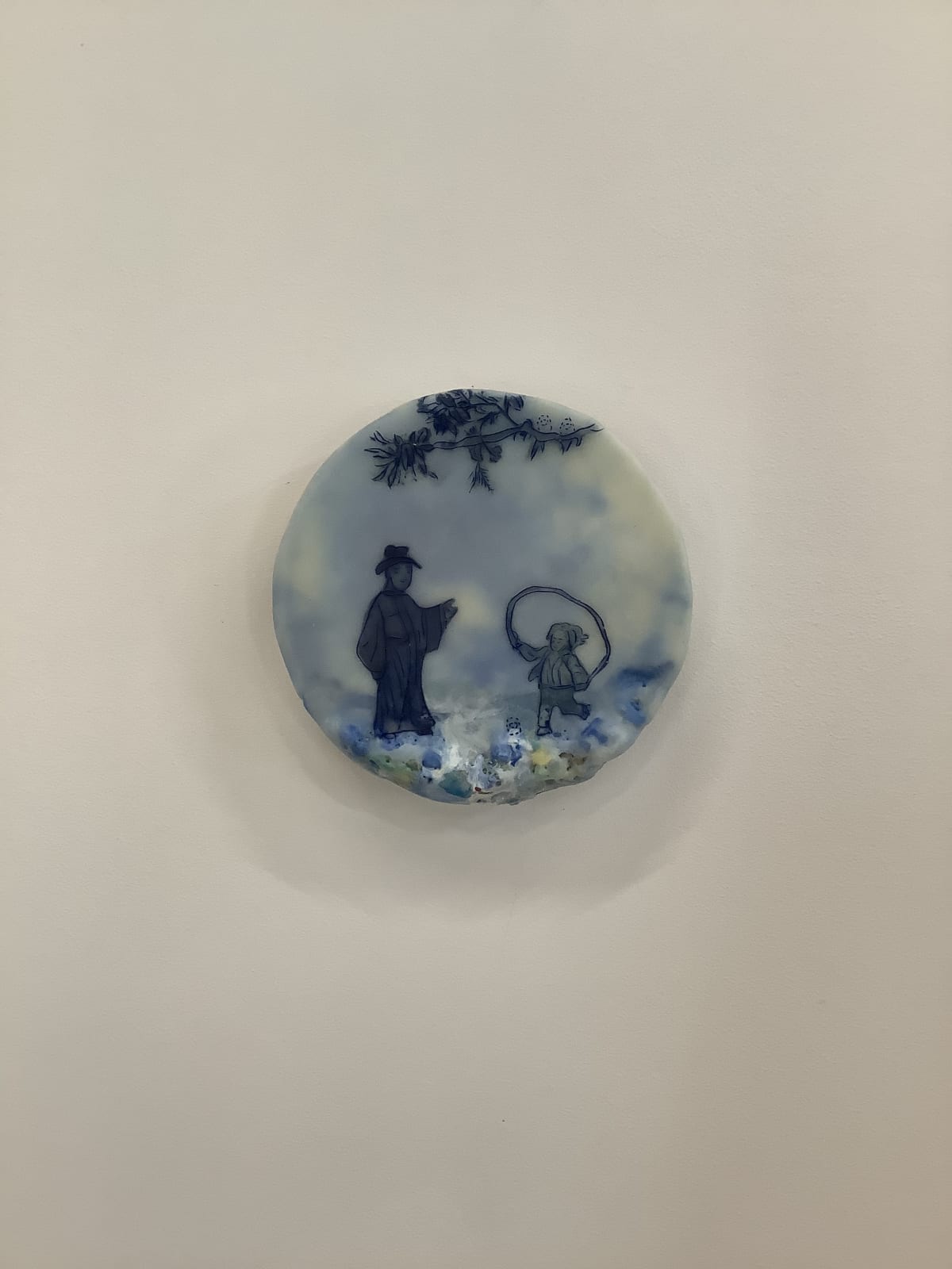 Cecile Chong, Jump In (in blue), 2019