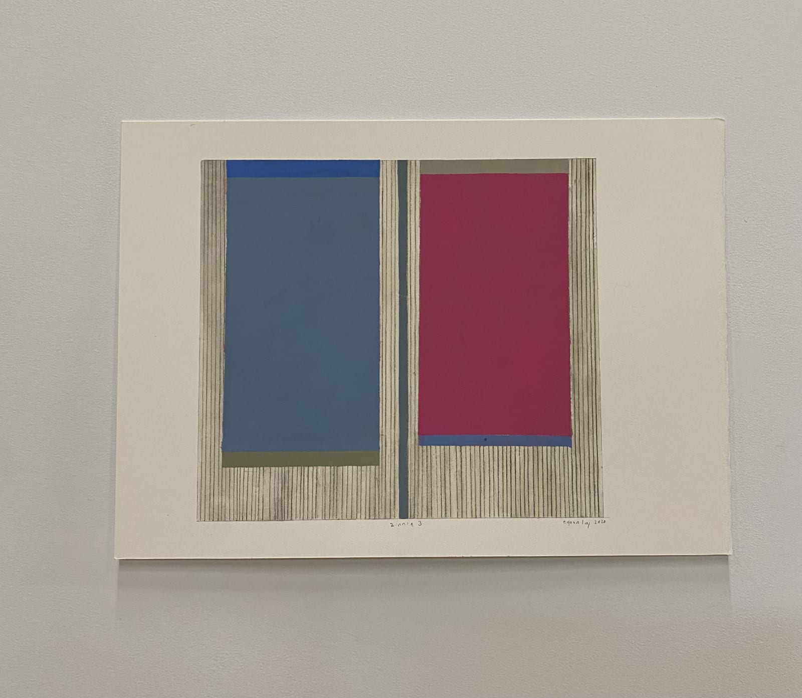 Elizabeth Gourlay (estate), Zinnia 3, 2020