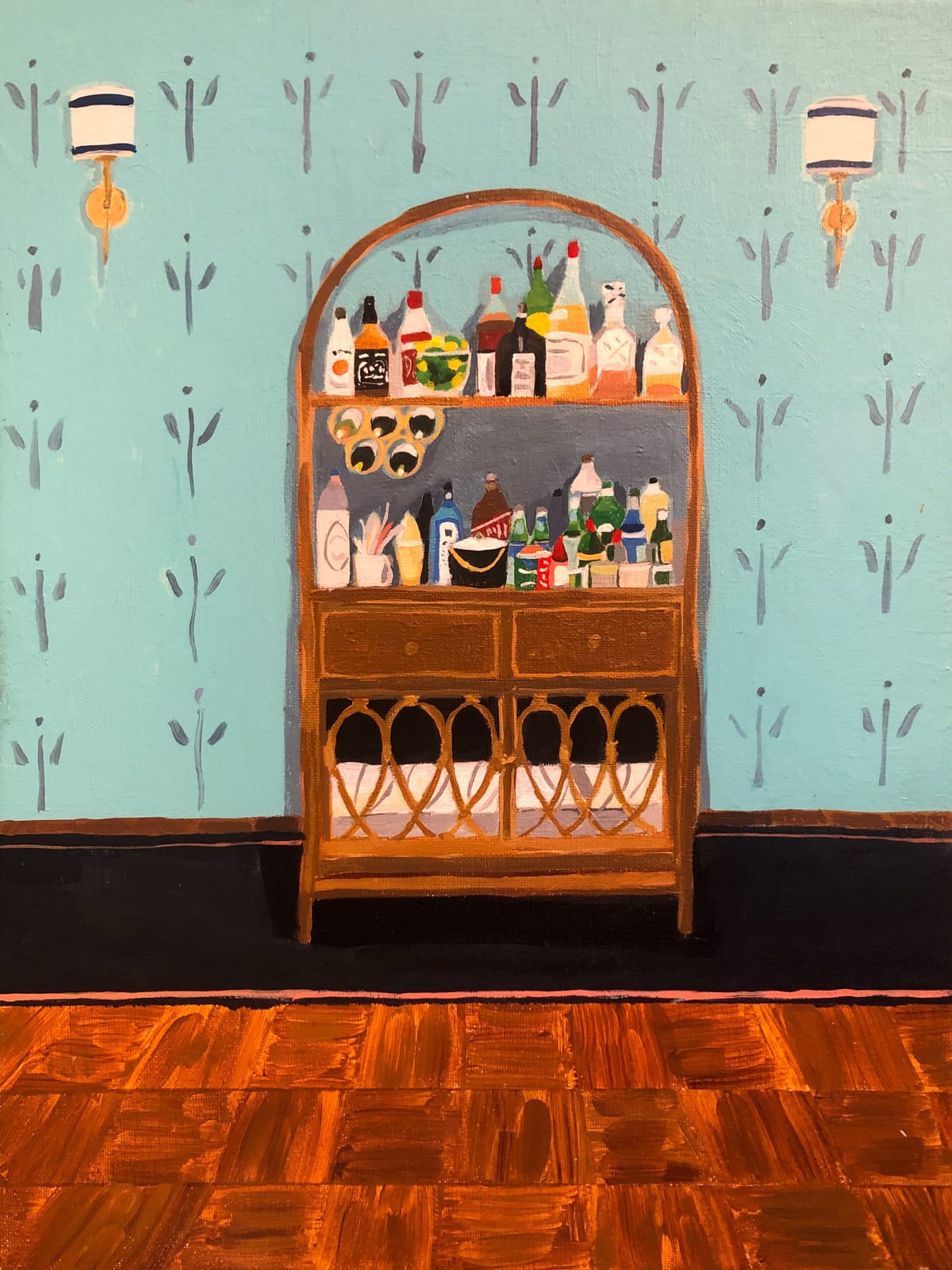 Polly Shindler, Wicker Bar, 2022