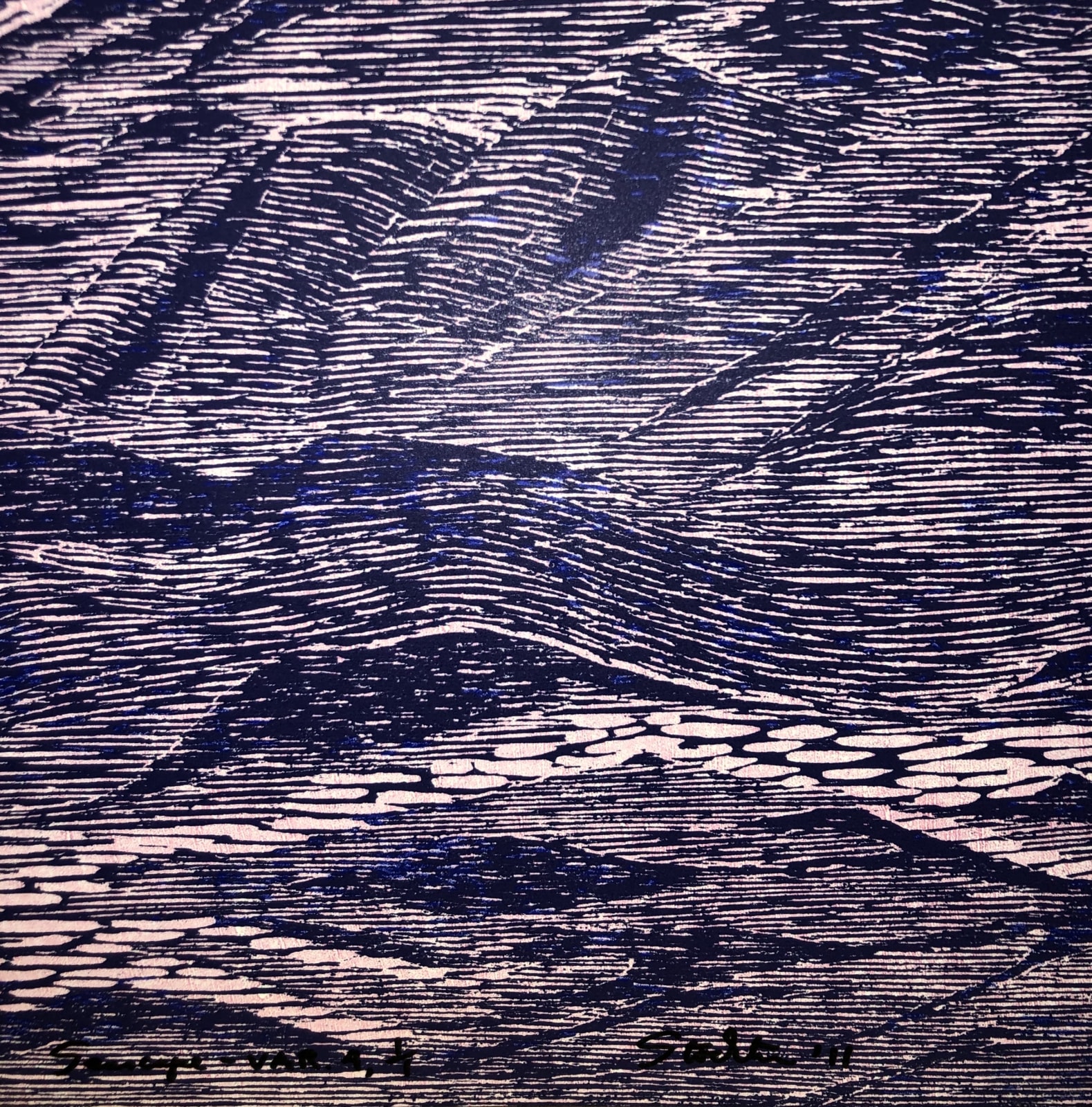 Eve Stockton, Seascape variation 4, 2011