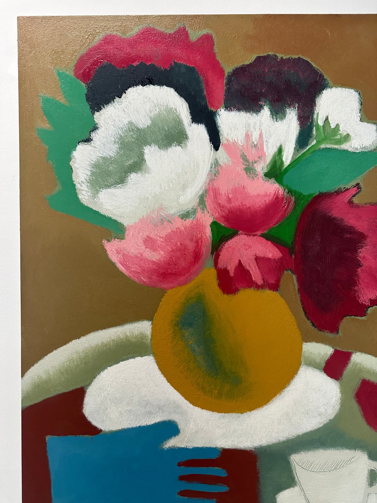 Matt Barter, Peonies, 2024