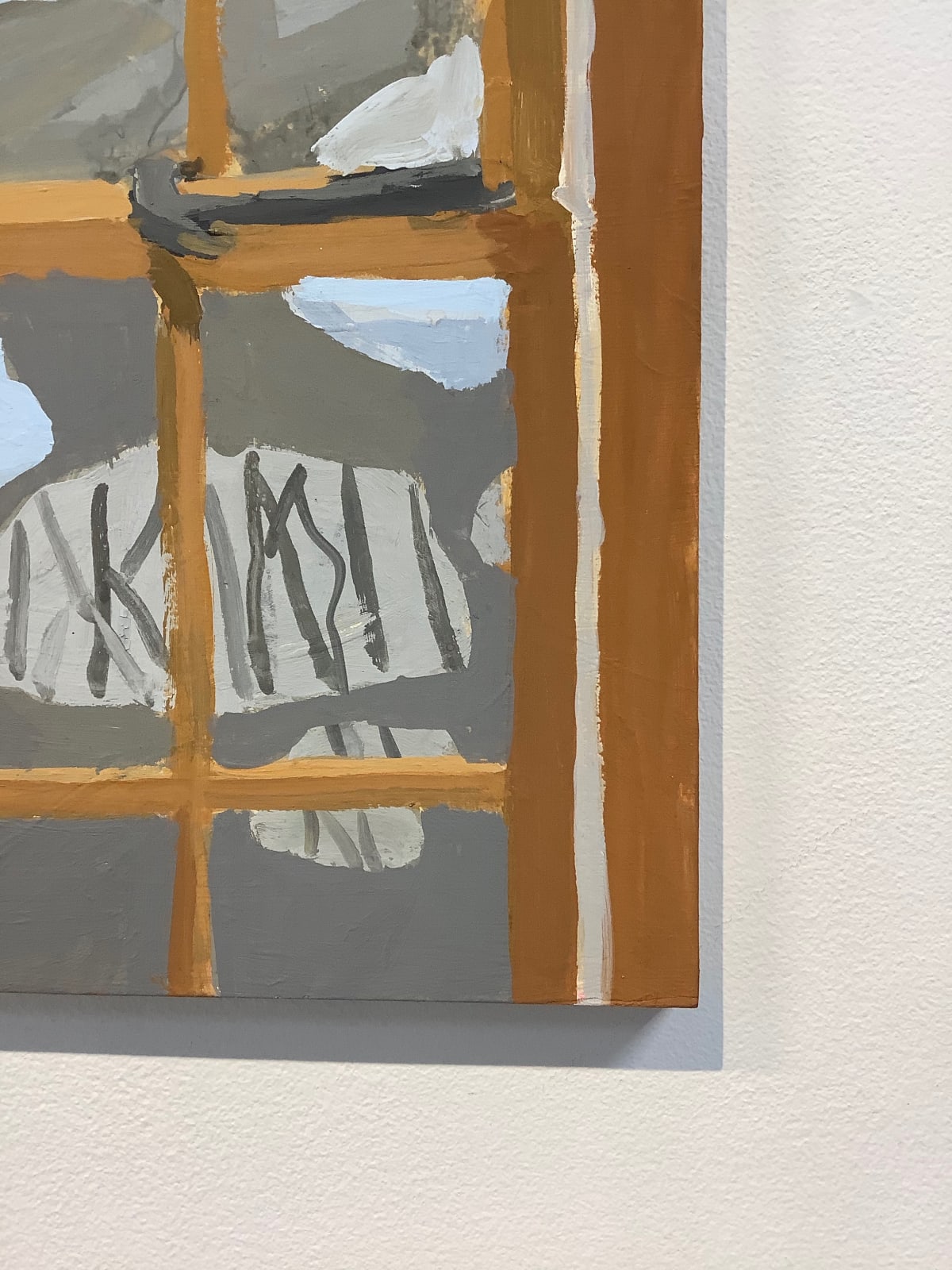 Sophie Treppendahl, Wassaic Studio Window, 2019