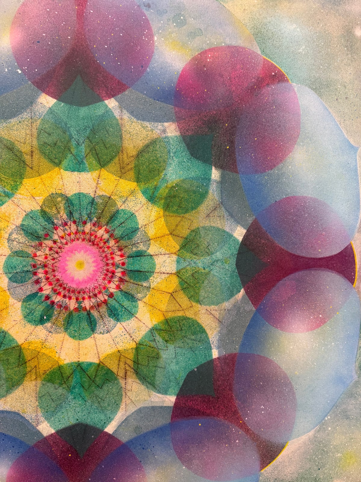 Mary Judge, Kaleidoscope Pop Green Blend, 2025