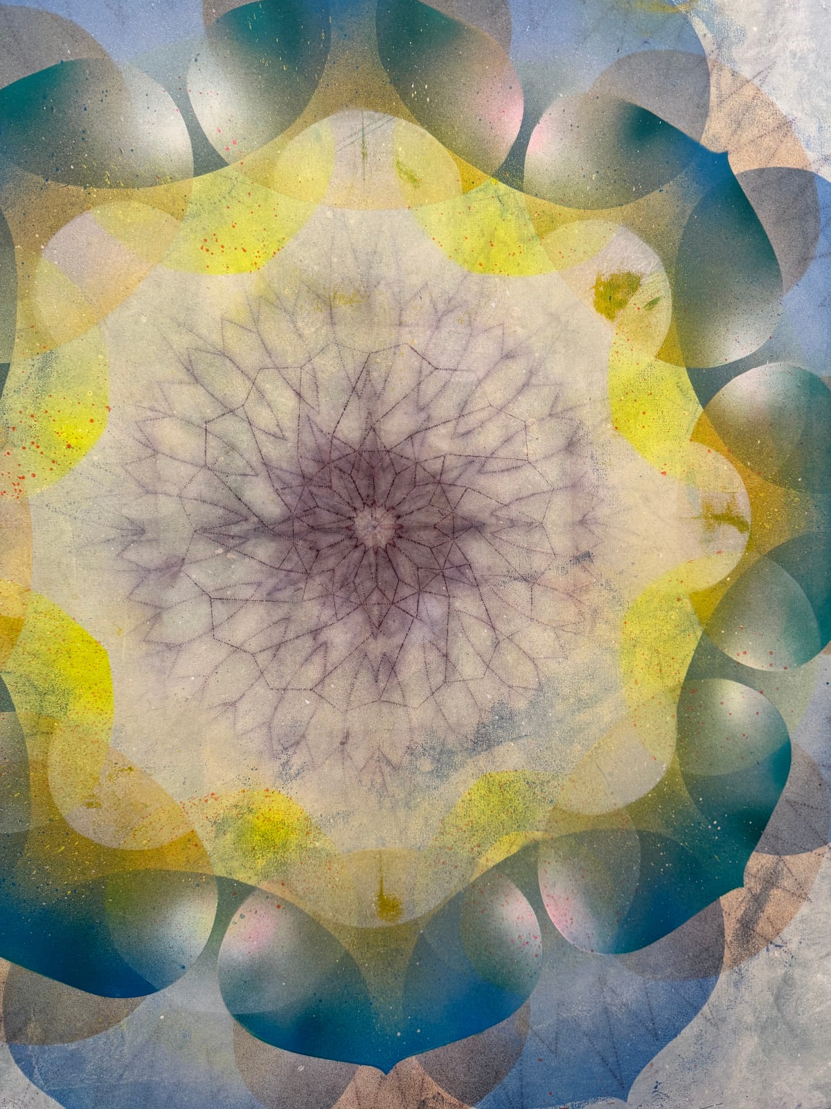 Mary Judge, Kaleidoscope Pop Queen Anne, 2025