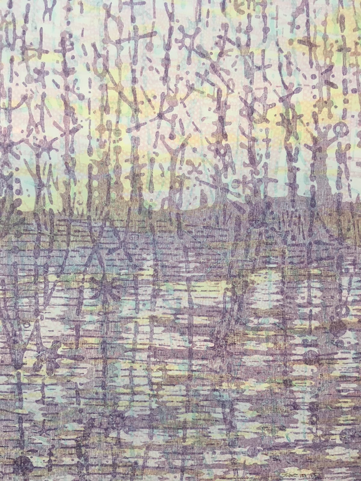 Eve Stockton, Stream variation 16, 2016