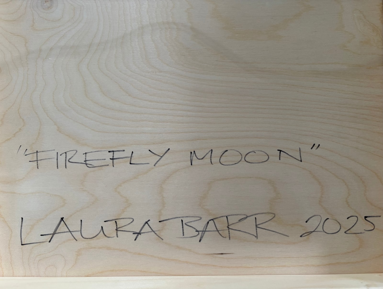 Laura Barr, Firefly Moon, 2025