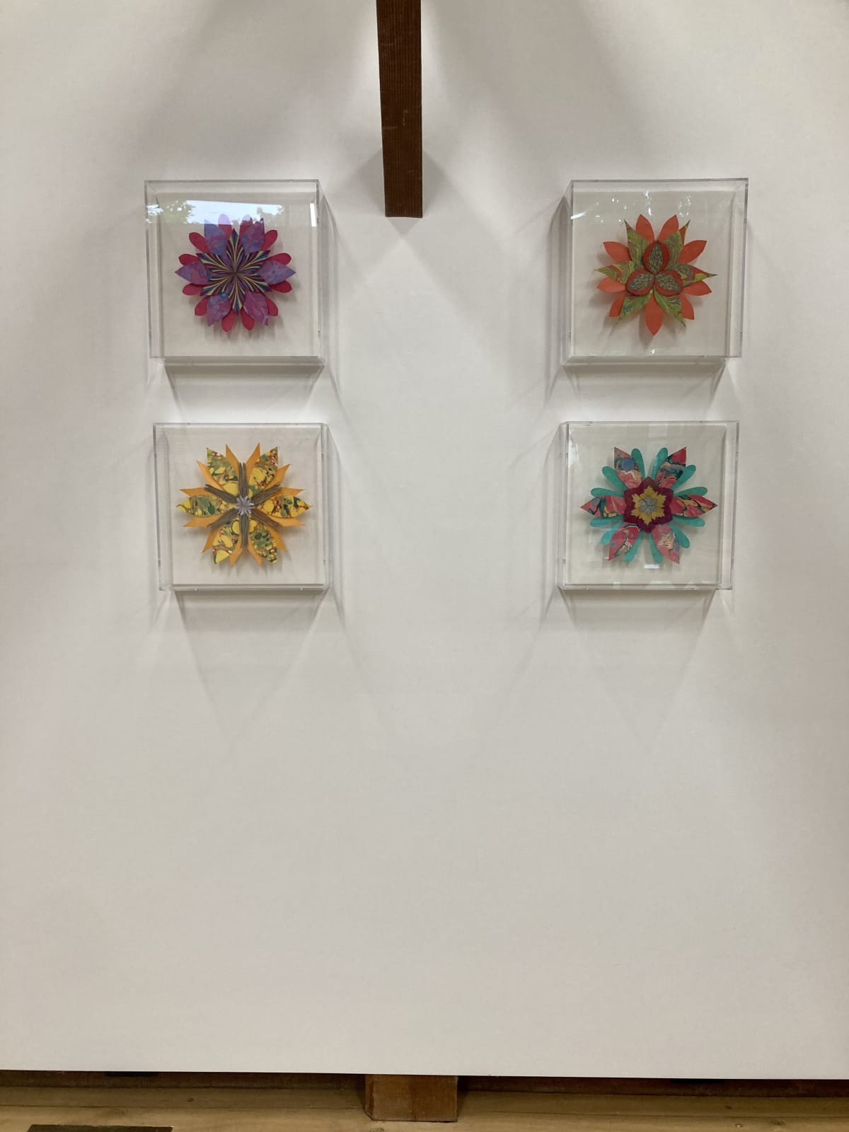 Jill Parisi, Triple Shooting Star Flower (Purple), 2021