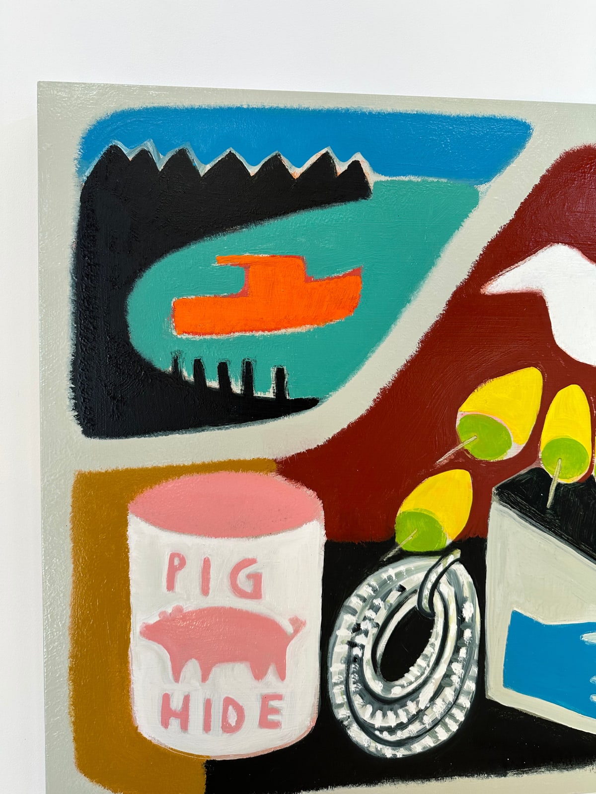 Matt Barter, Pig Hide Bait, 2023