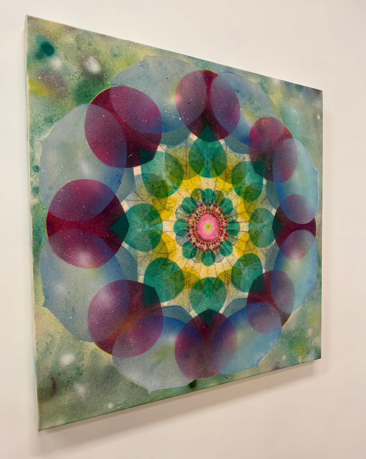 Mary Judge, Kaleidoscope Pop Green Blend, 2025
