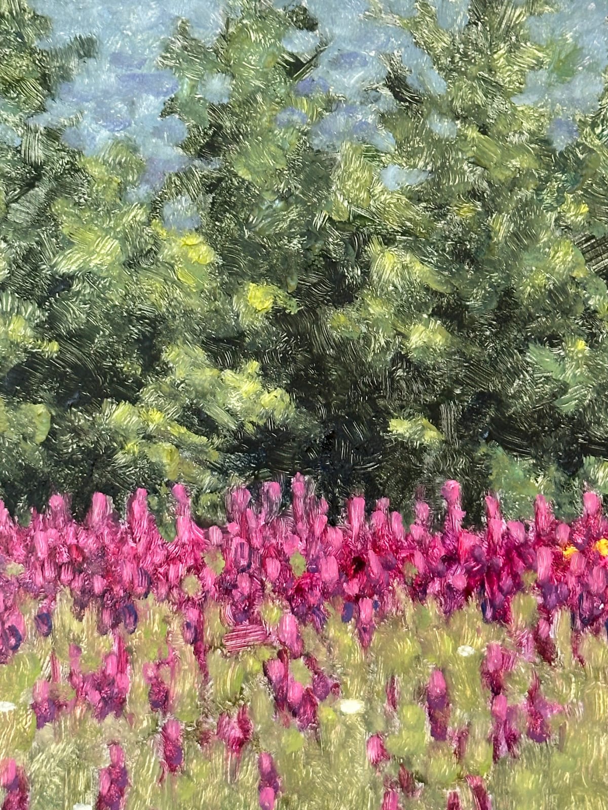 Thomas Sarrantonio, Field Painting August 21, 2023