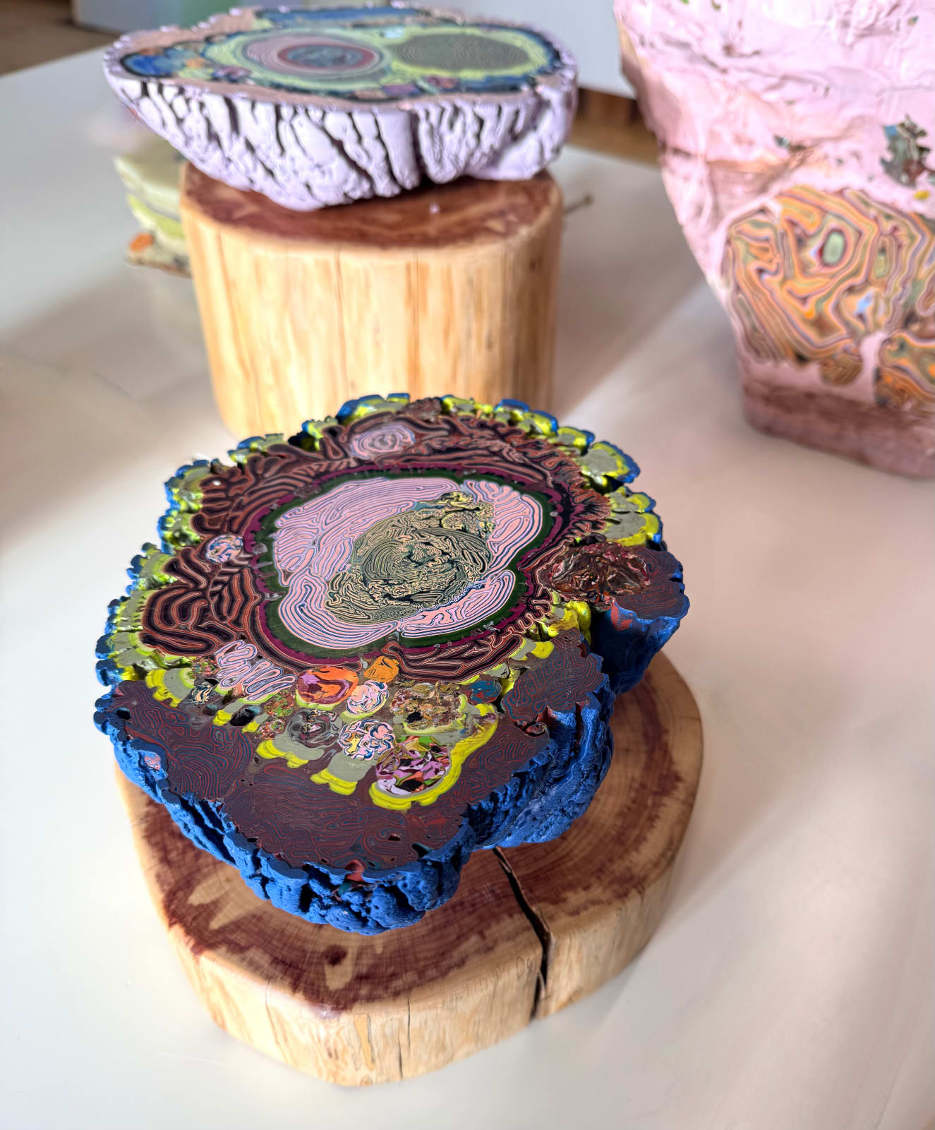 Laura Moriarty, Cerulean Meteorite, 2025