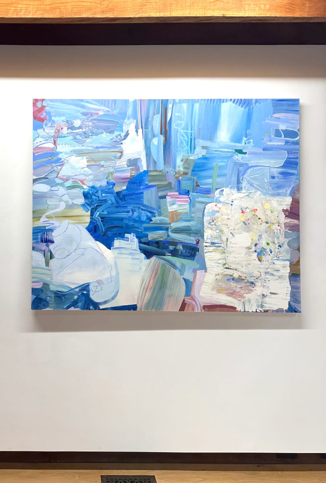 Josette Urso, Grass Blue Wild Flower, 2022