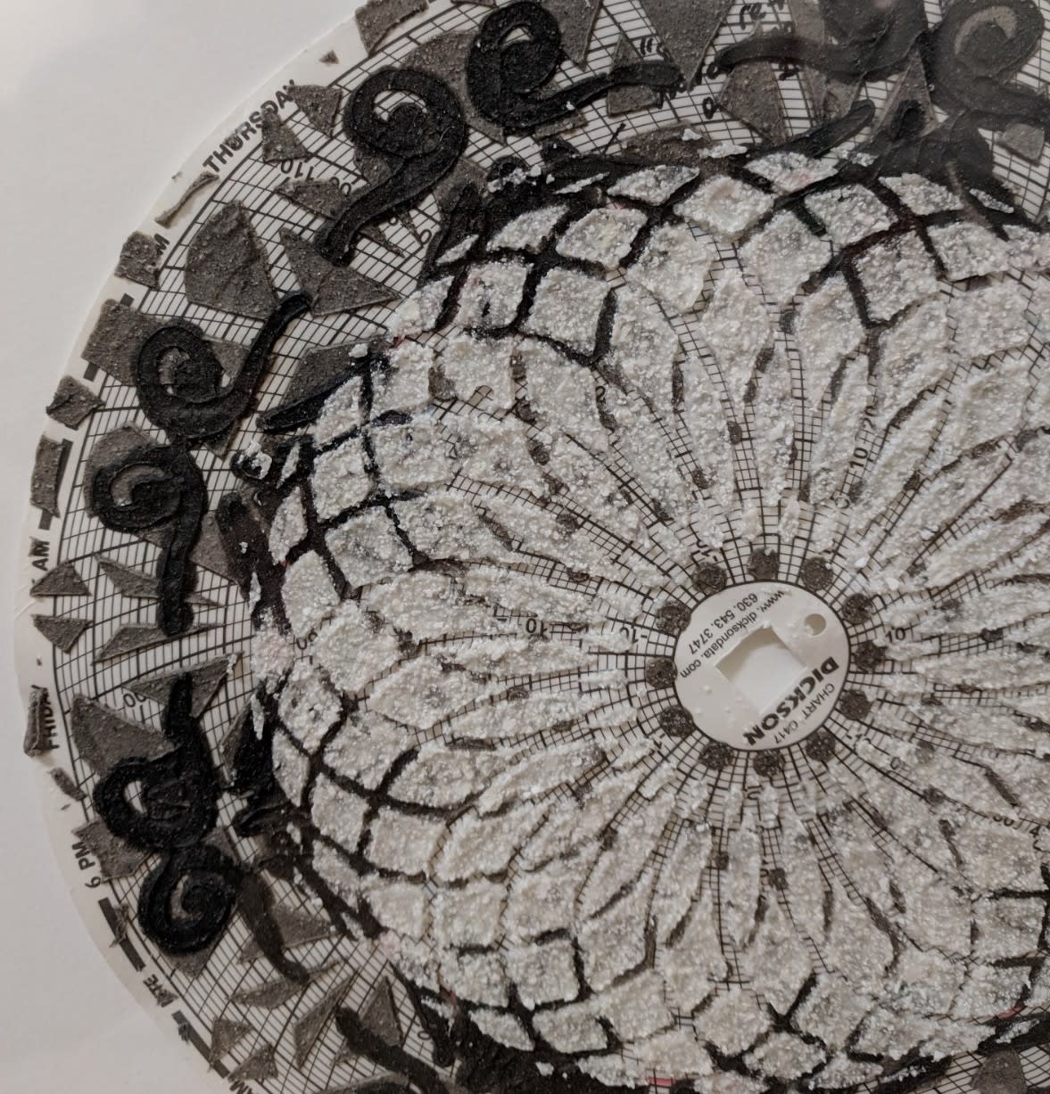 Eleanor White, Graph Mandala 006, 2018
