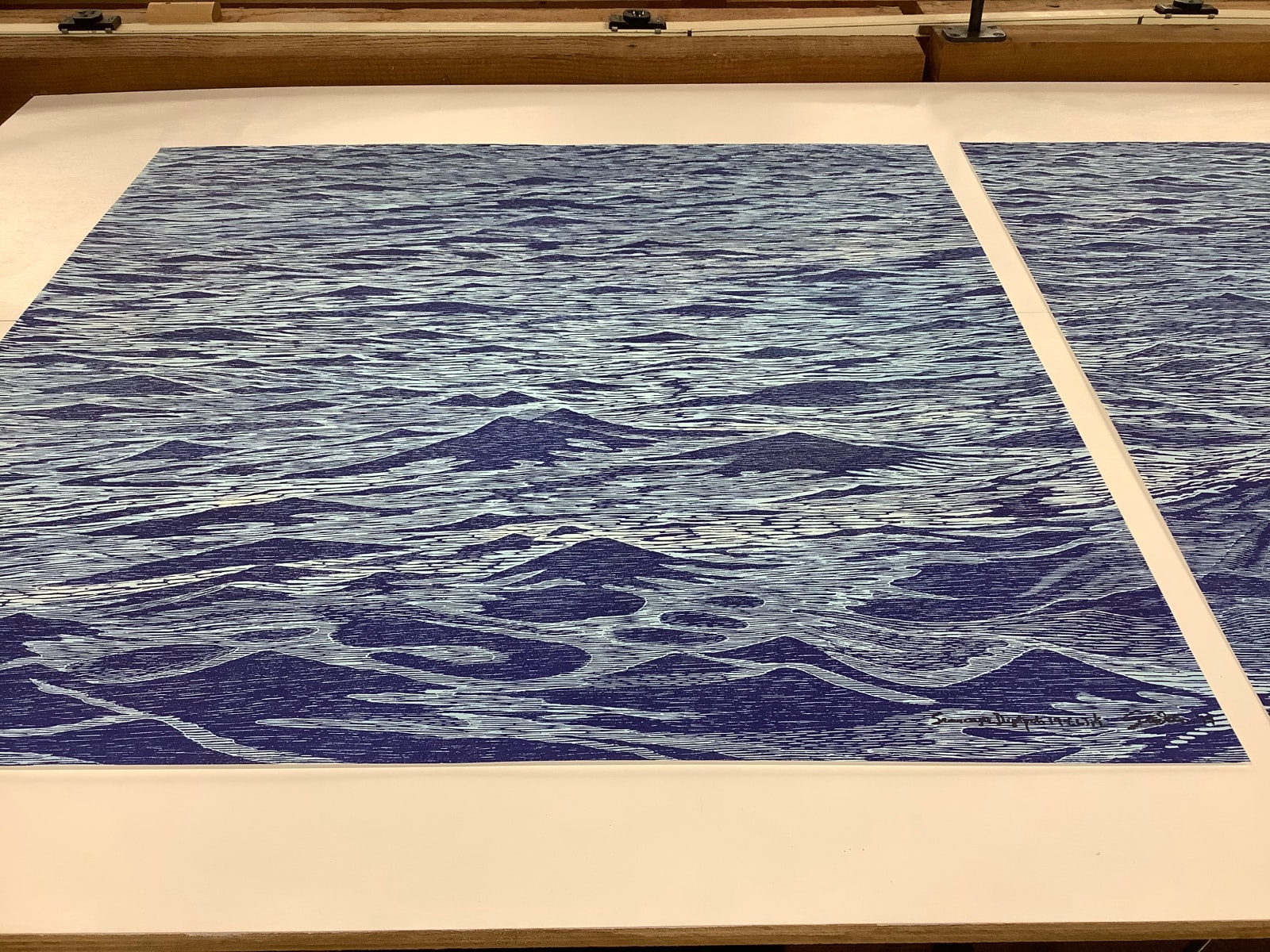 Eve Stockton, Seascape Diptych 19, 2019