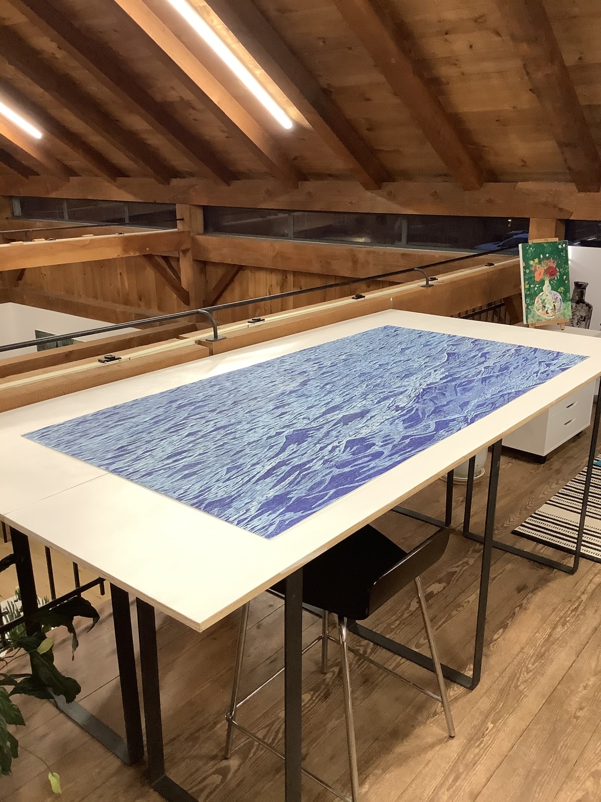 Eve Stockton, Seascape Diptych 19, 2019