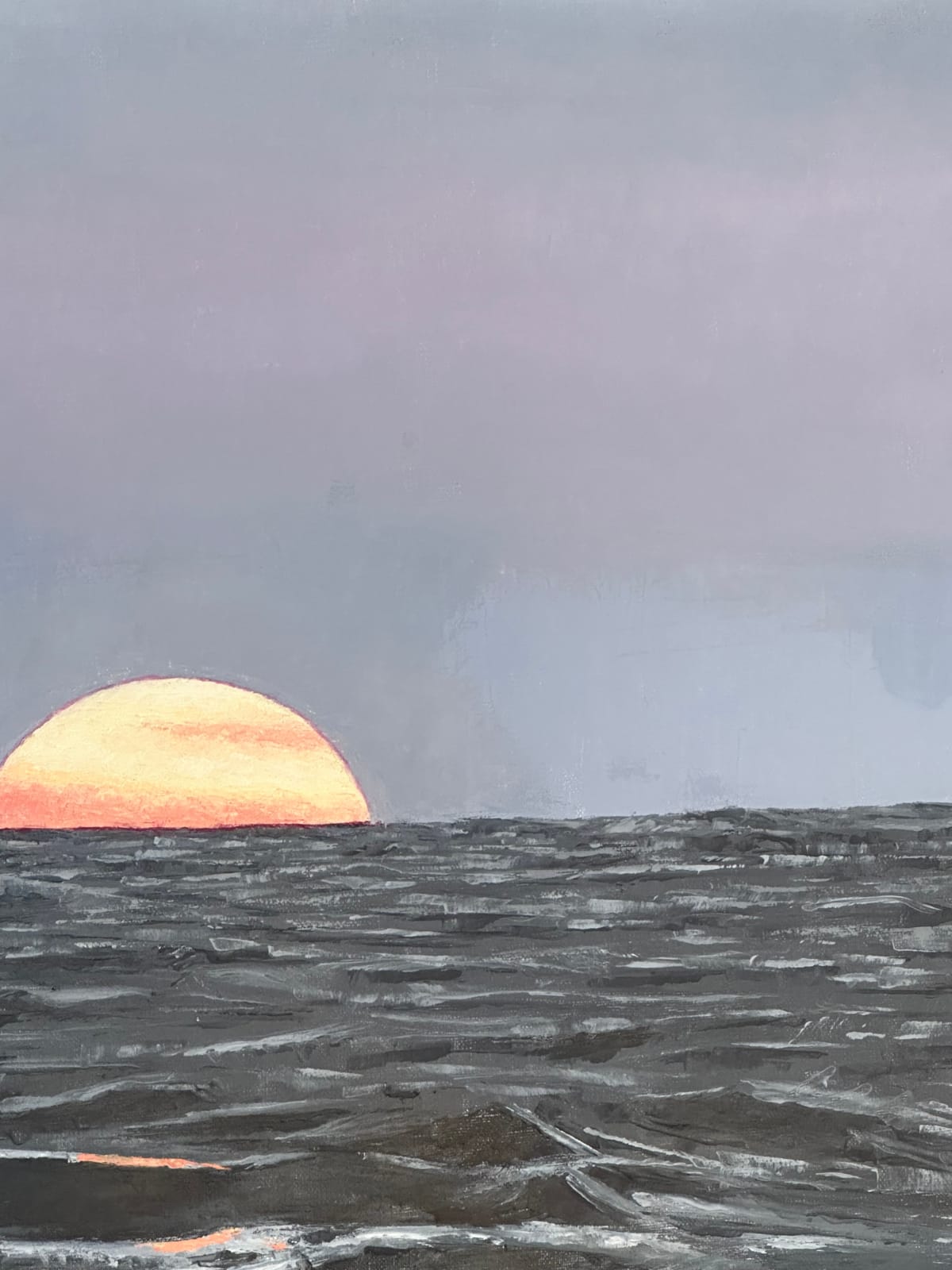 Thomas Sarrantonio, Seascape with Sunrise, 2024