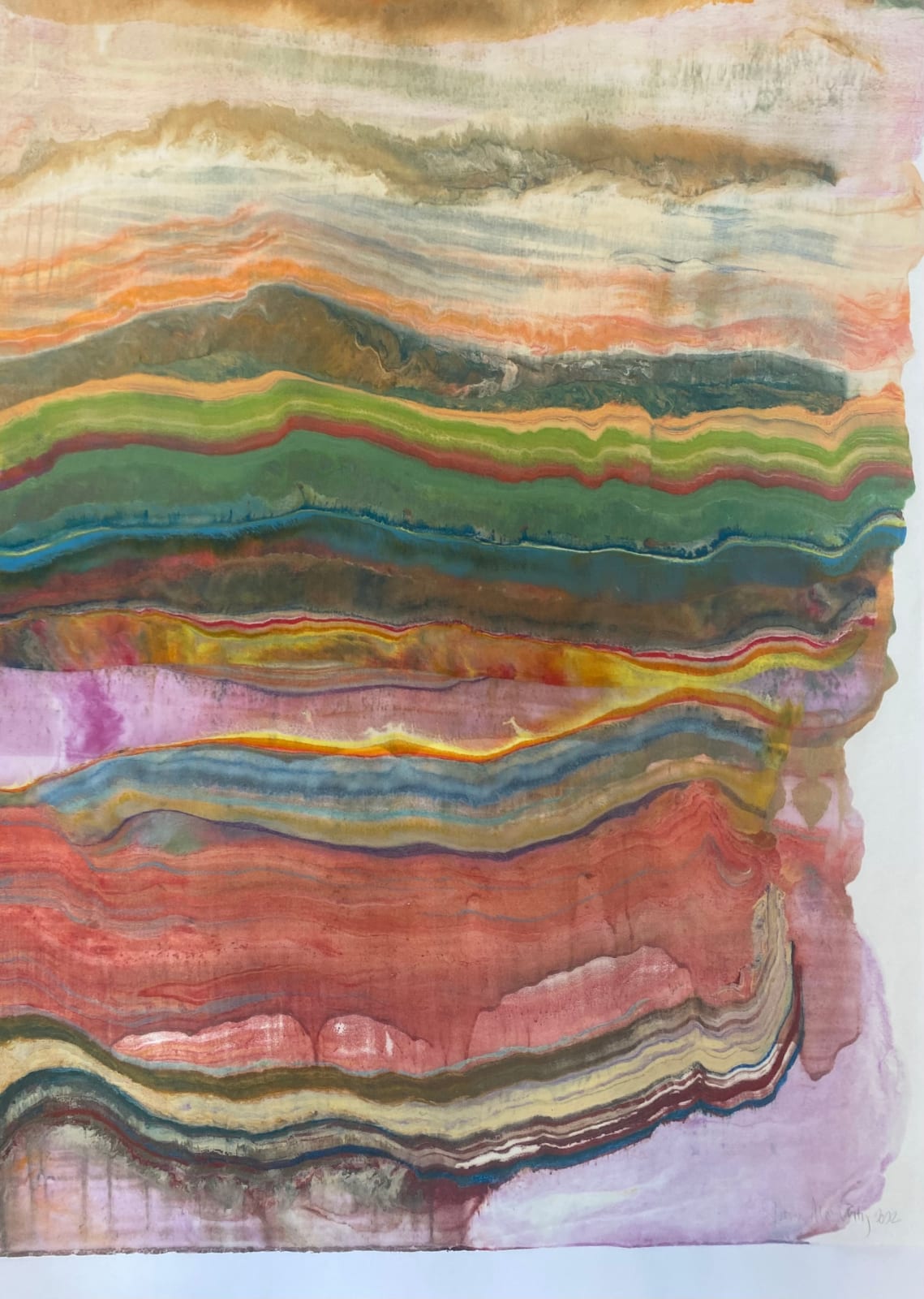 Laura Moriarty, Talking to Rocks 22, 2021