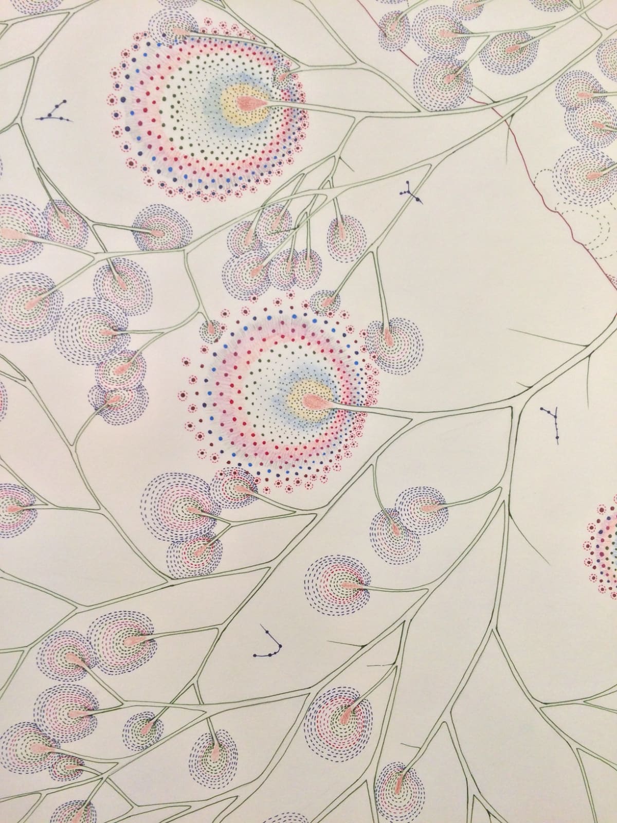 Sarah Morejohn, Torn Dandelion Tree, 2016